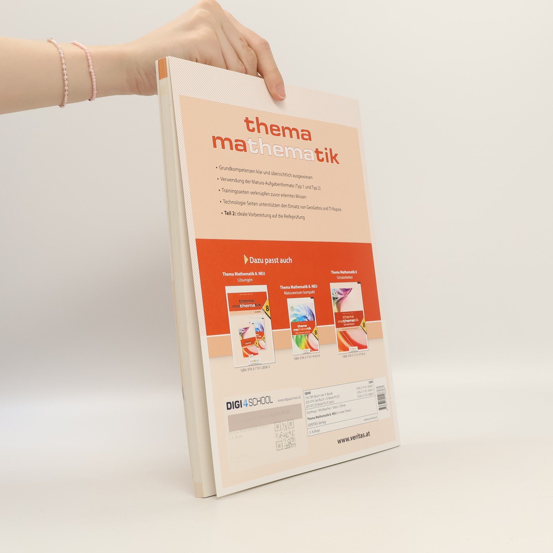 Anita Dorfmayr Thema Mathematik 8. 2. Semestr - Maturatraining
