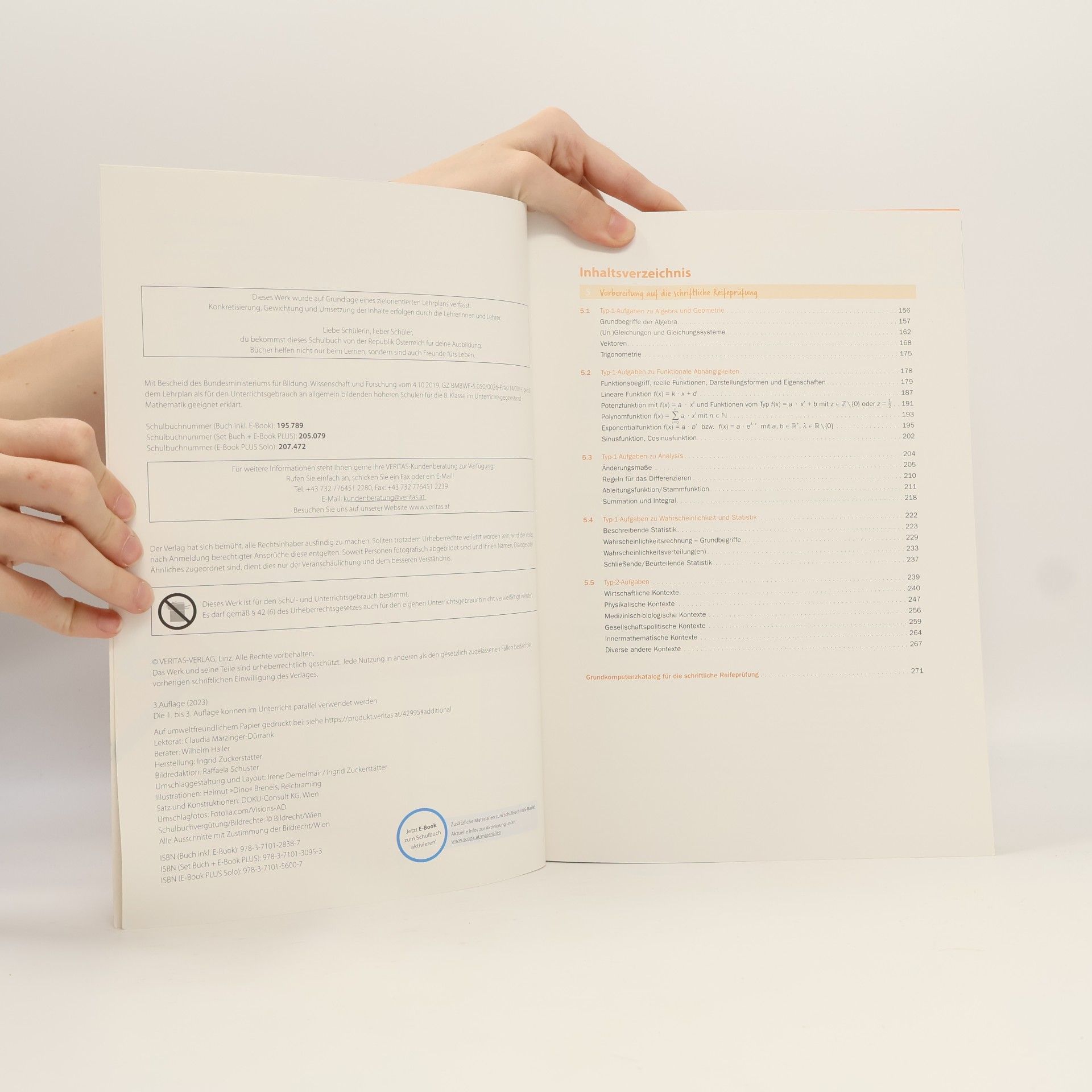 Anita Dorfmayr Thema Mathematik 8. 2. Semestr - Maturatraining