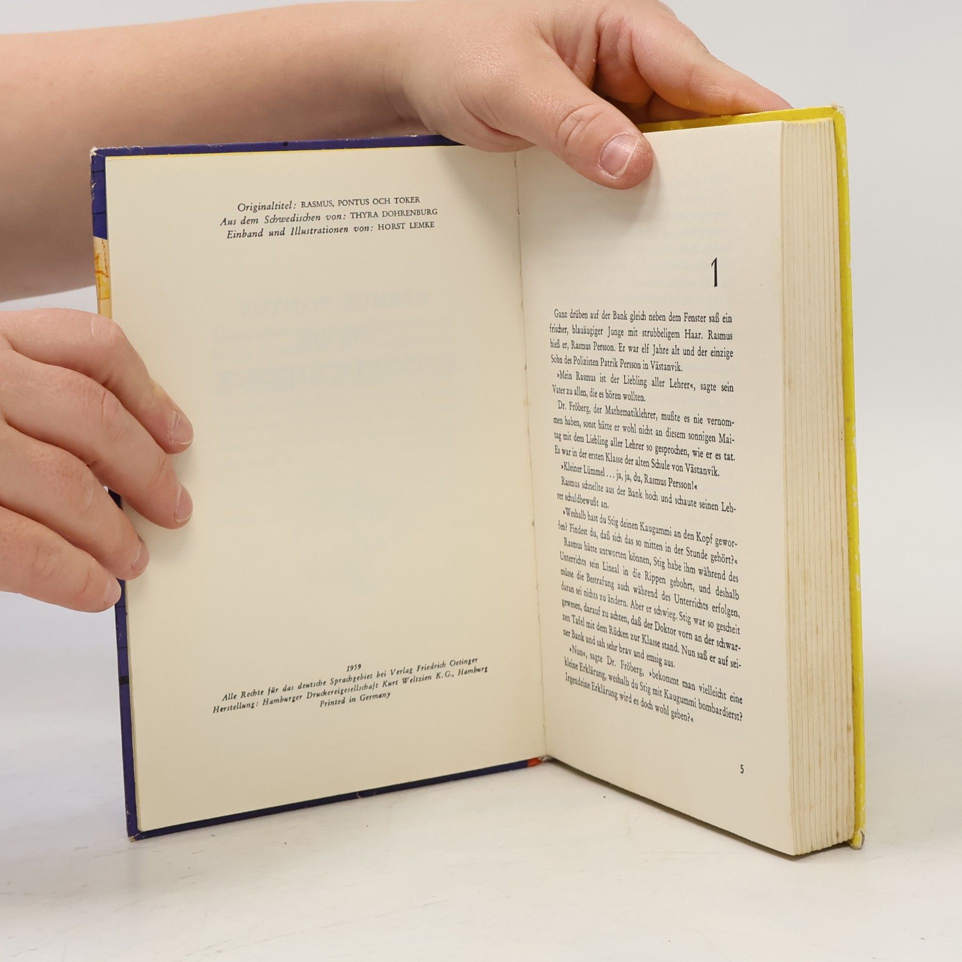 Astrid Lindgren Rasmus, Pontus und der Schwertschlucker