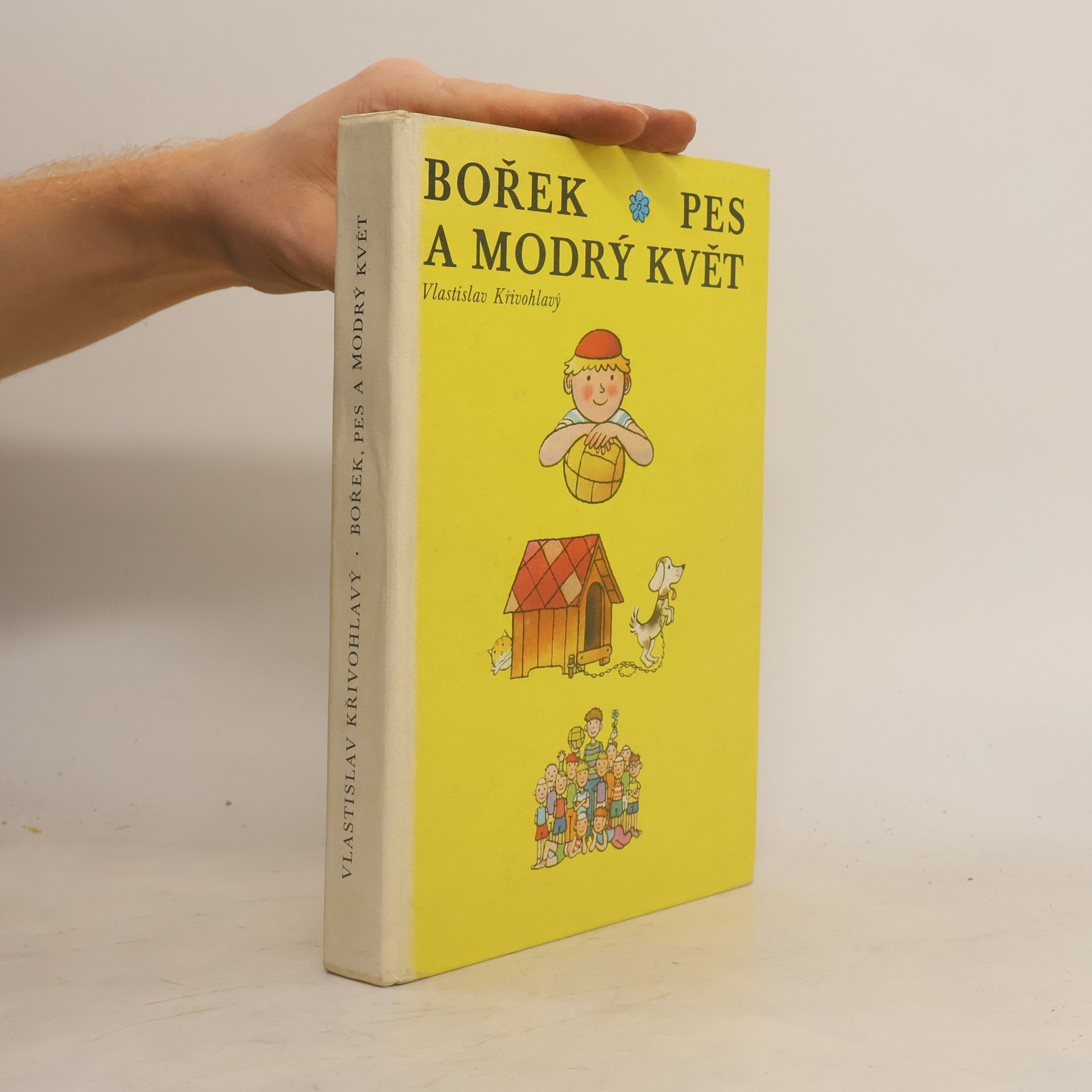 Bořek, pes a modrý květ