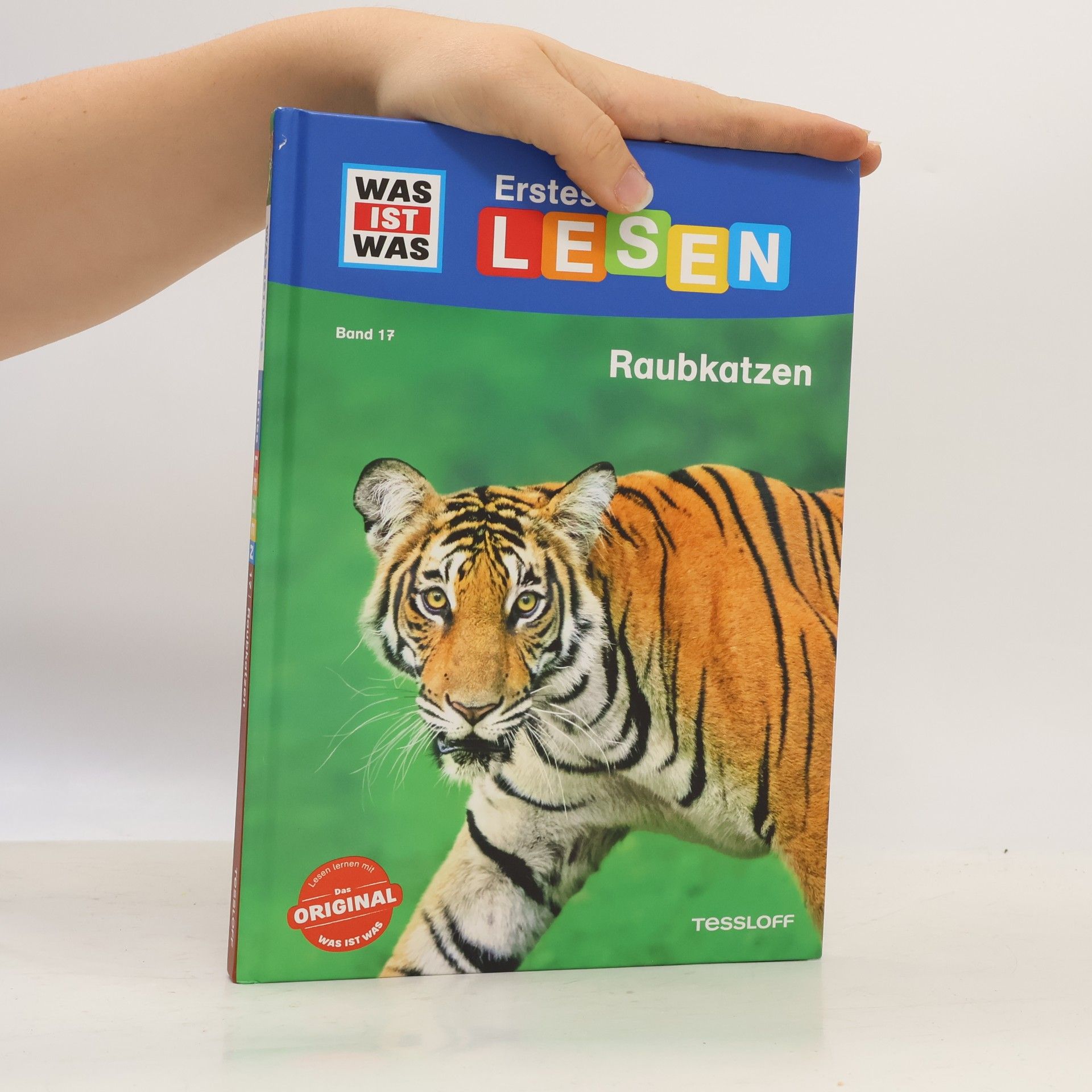 Christina Braun WAS IST WAS Erstes Lesen Band 17. Raubkatzen