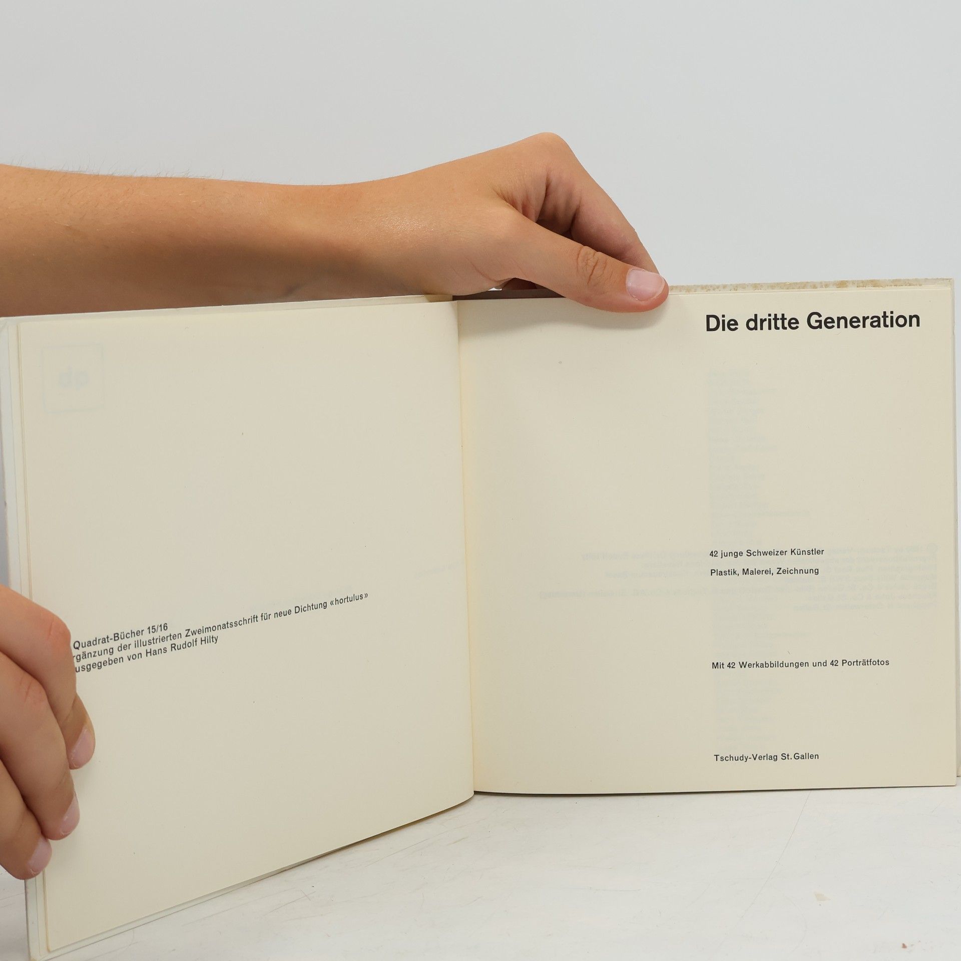 Hans Rudolf Hilty Die dritte Generation