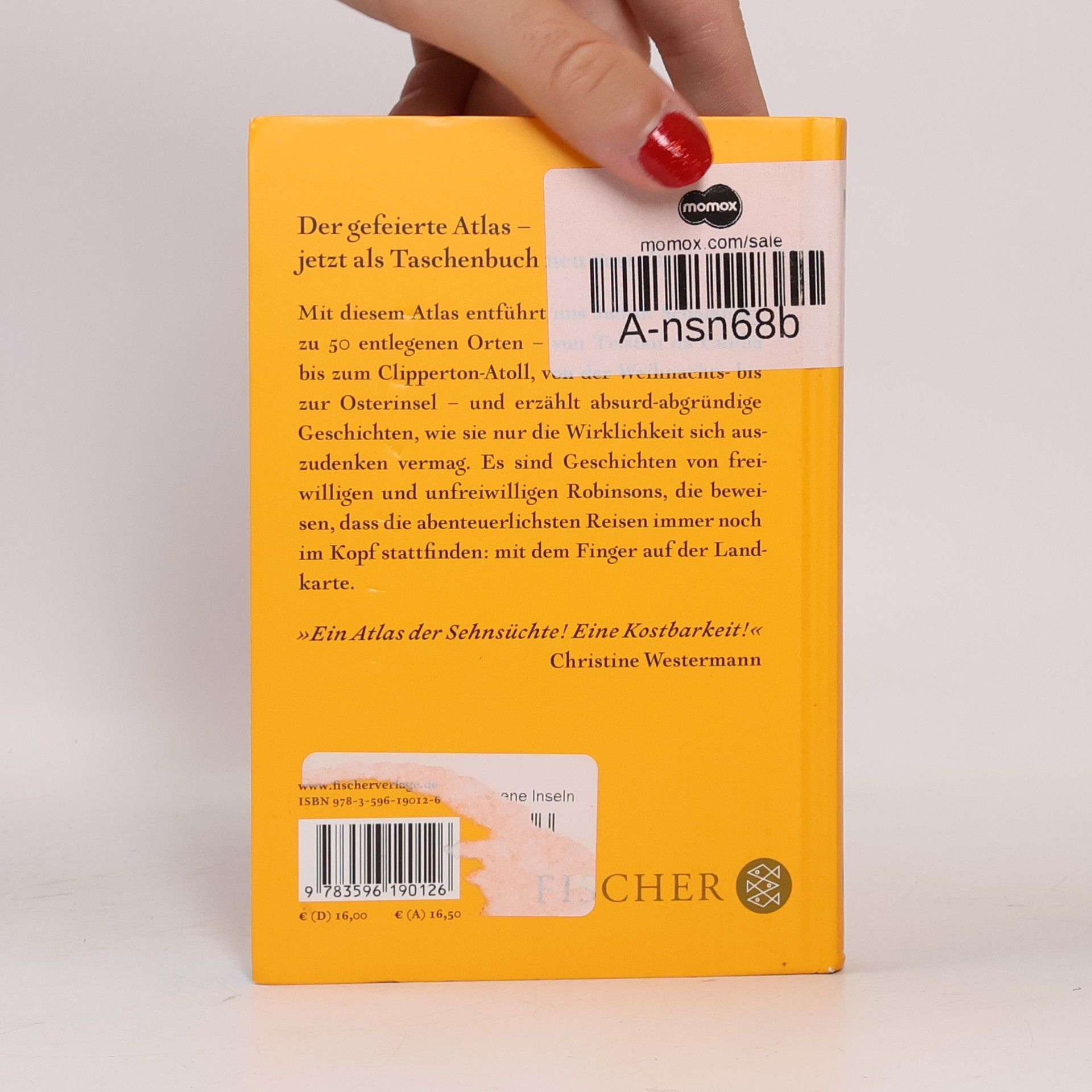 Judith Schalansky Taschenatlas der abgelegenen Inseln