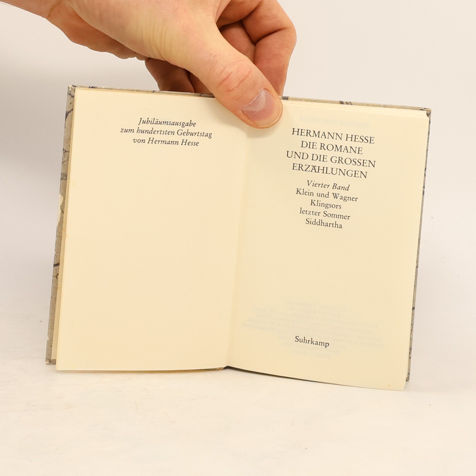 Hermann Hesse Hermann Hesse. Jubiläumsausgabe