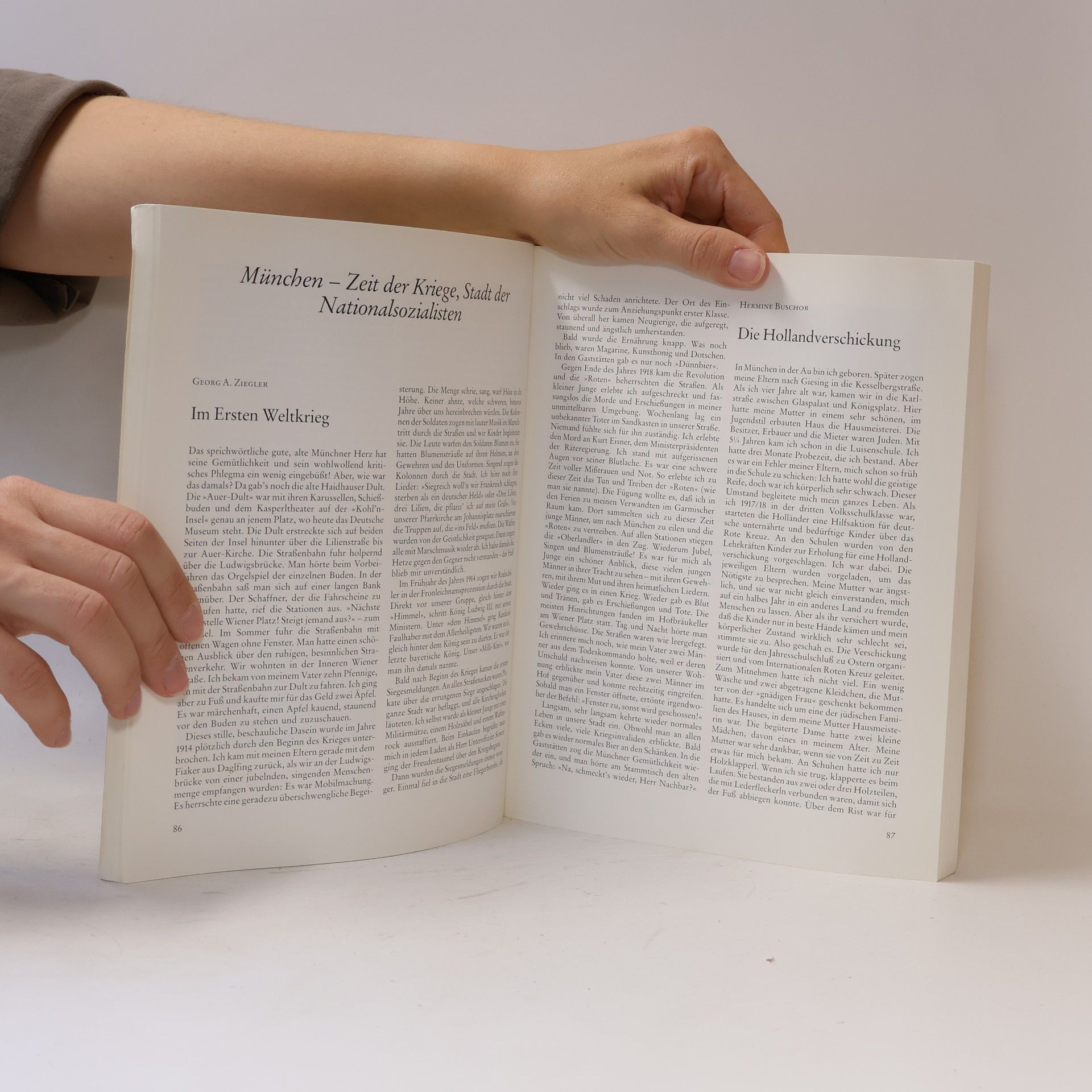 Collectif d'auteurs In München geboren, von München angezogen, nach München verschlagen
