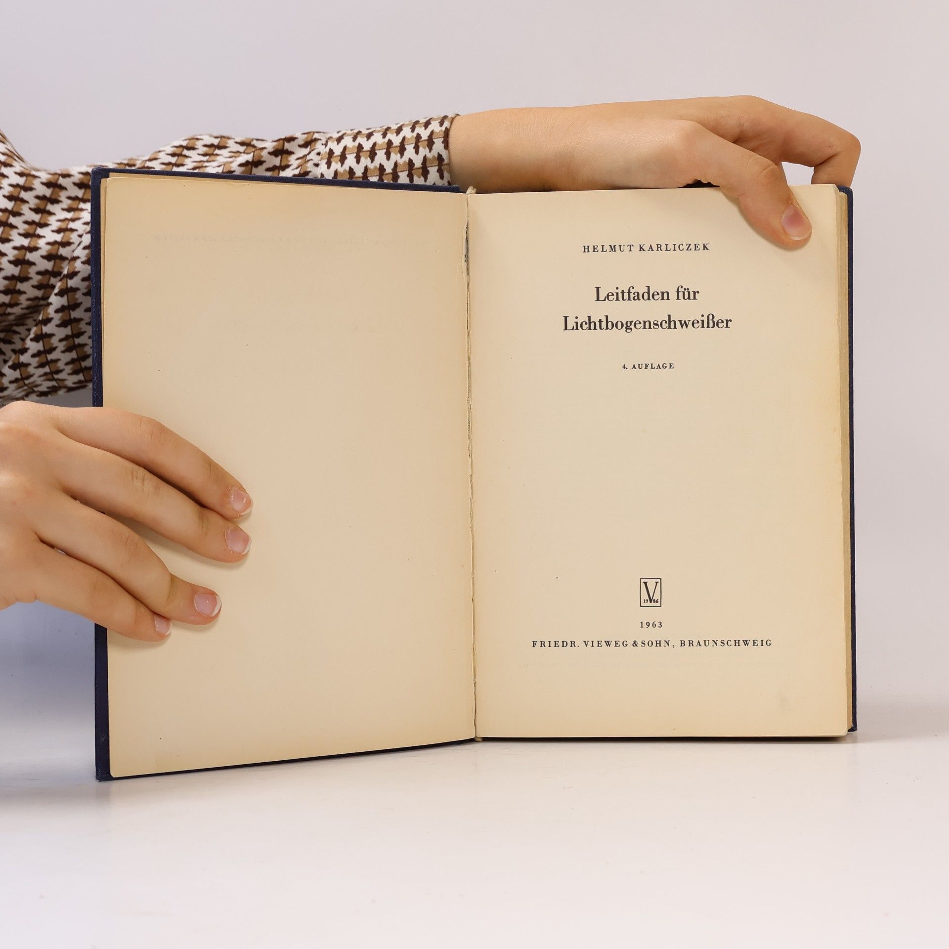 Helmut Karliczek Leitfaden für Lichtbogenschweißer