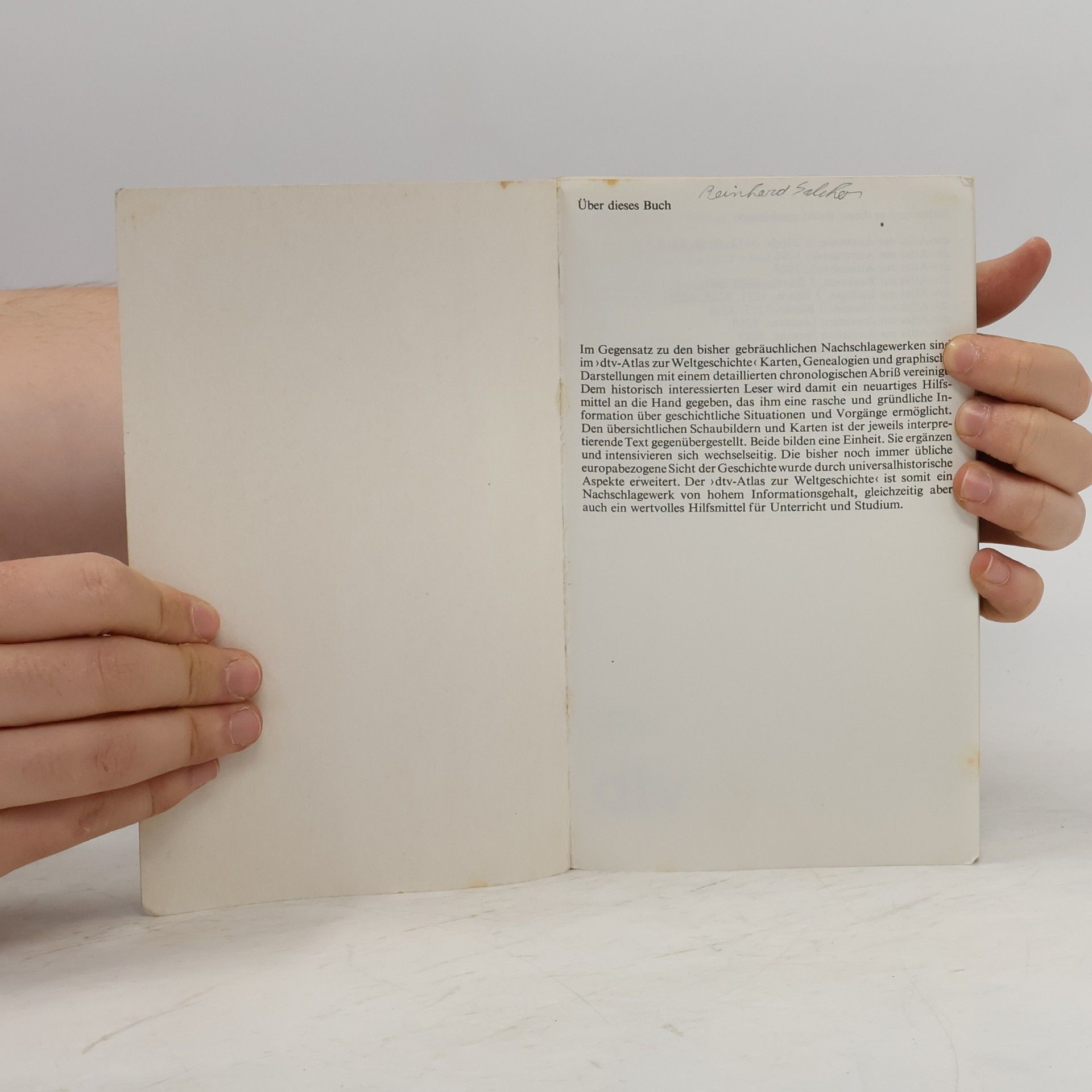 Autores varios dtv-Atlas zur Weltgeschichte 1