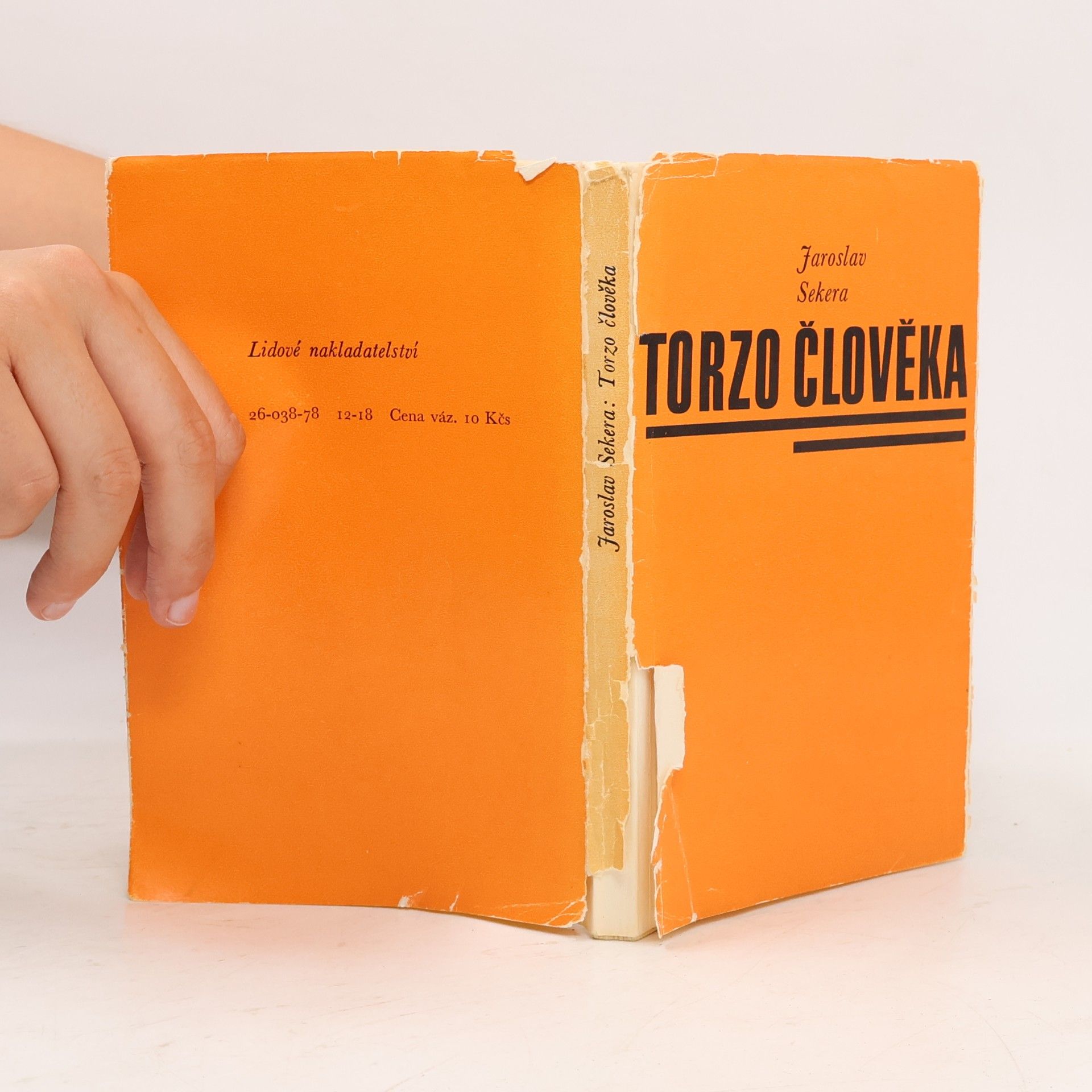 Jaroslav Sekera Torzo člověka
