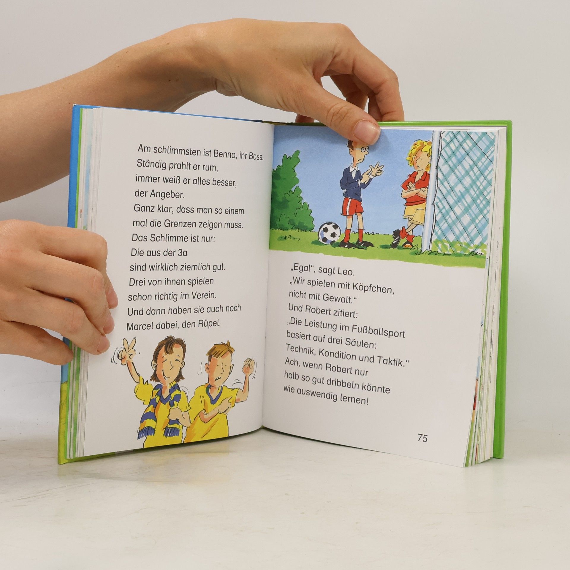 Lesespaß mit dem Bücherbär - die schönsten Fußballgeschichten für Erstleser
