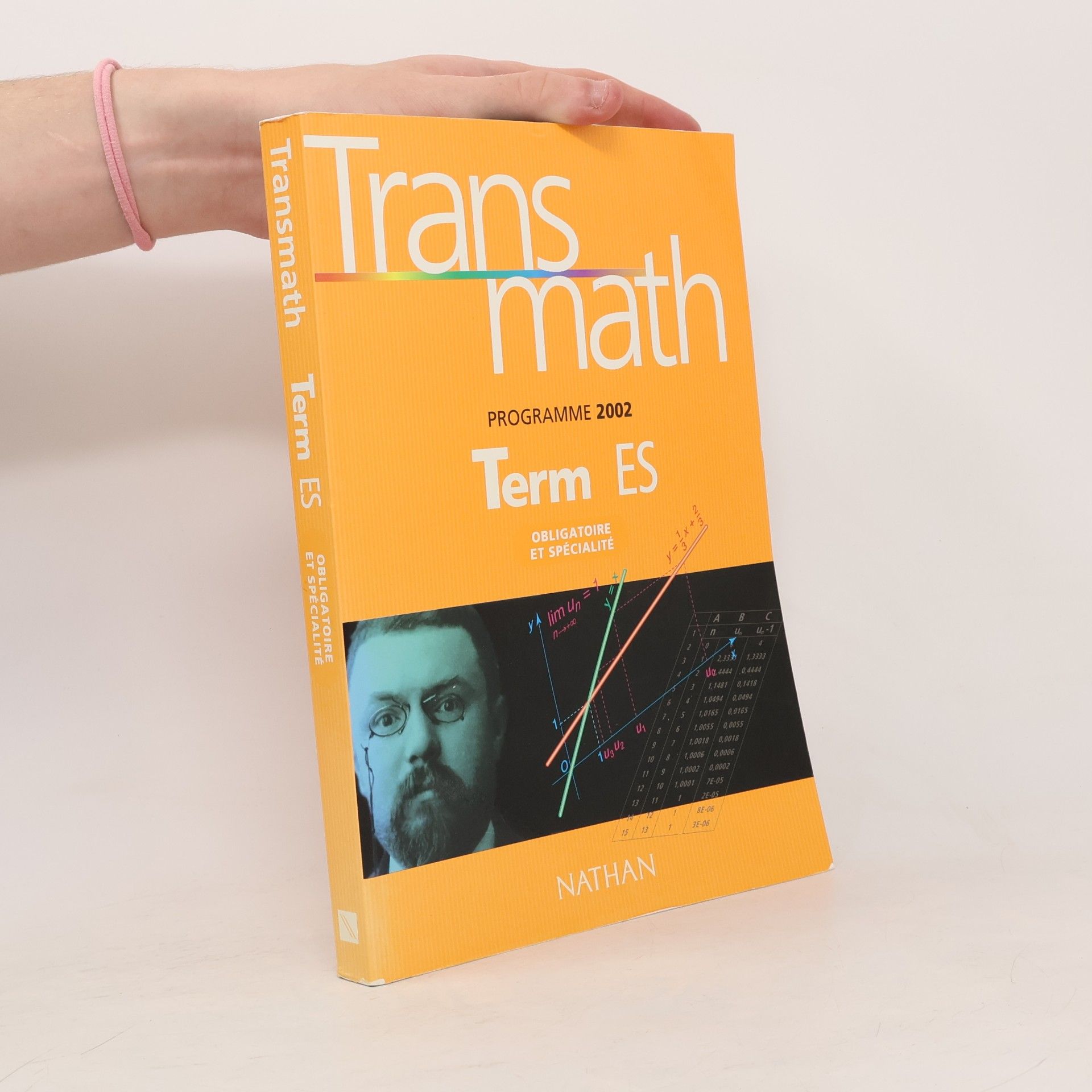 Marie-Françoise Lallemand Transmath Term ES: Obligatoire et spécialité, Programme 2002