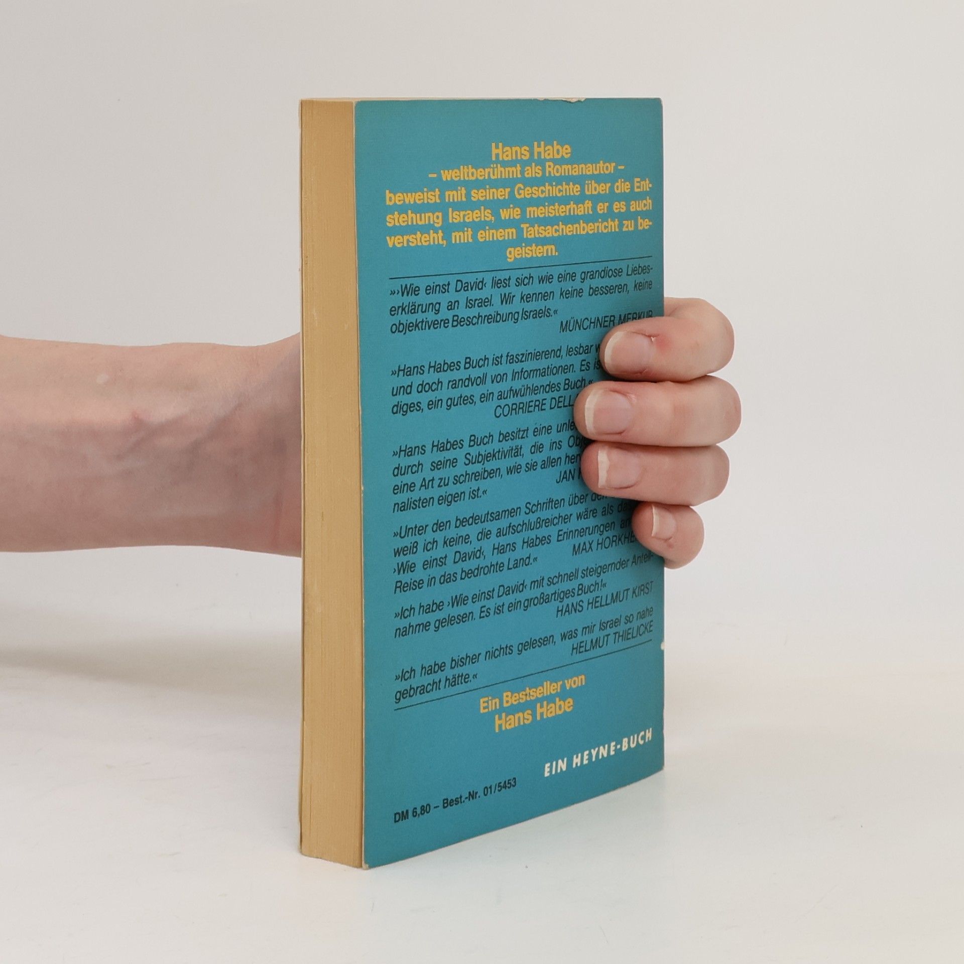 Hans Habe Wie einst David
