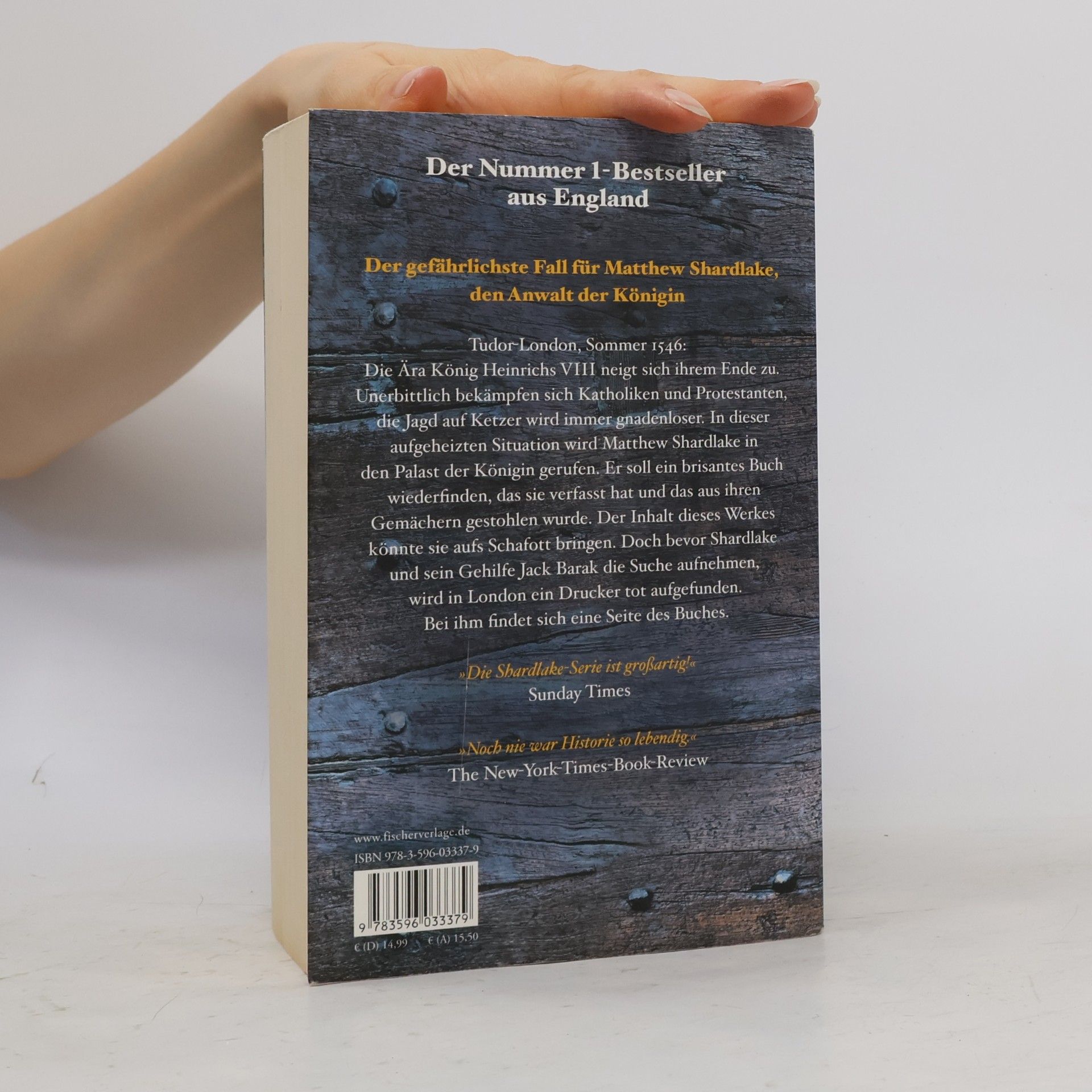 Christopher Sansom Die Schrift des Todes