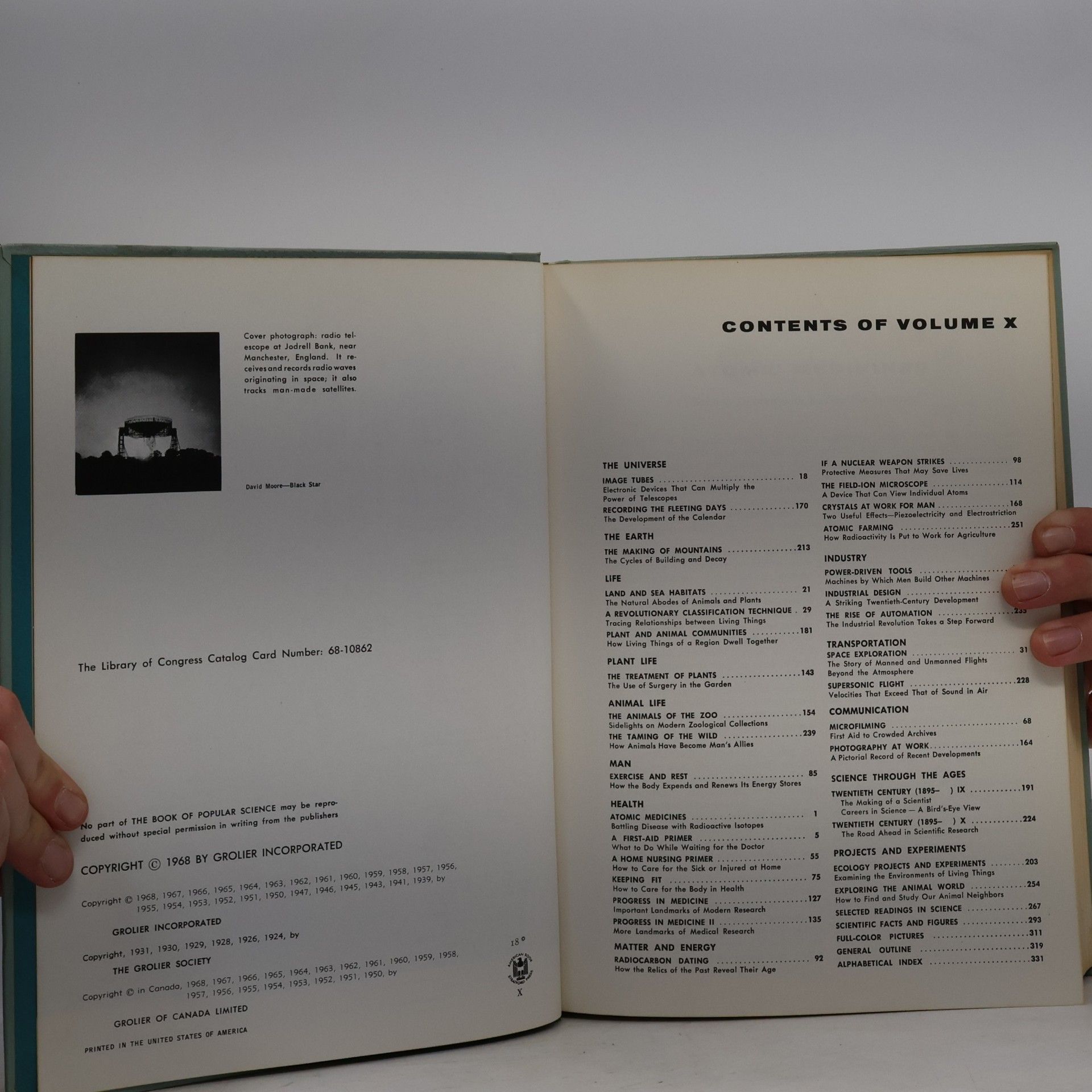 Kolektiv autorů The Book of Popular Science 10 and Index