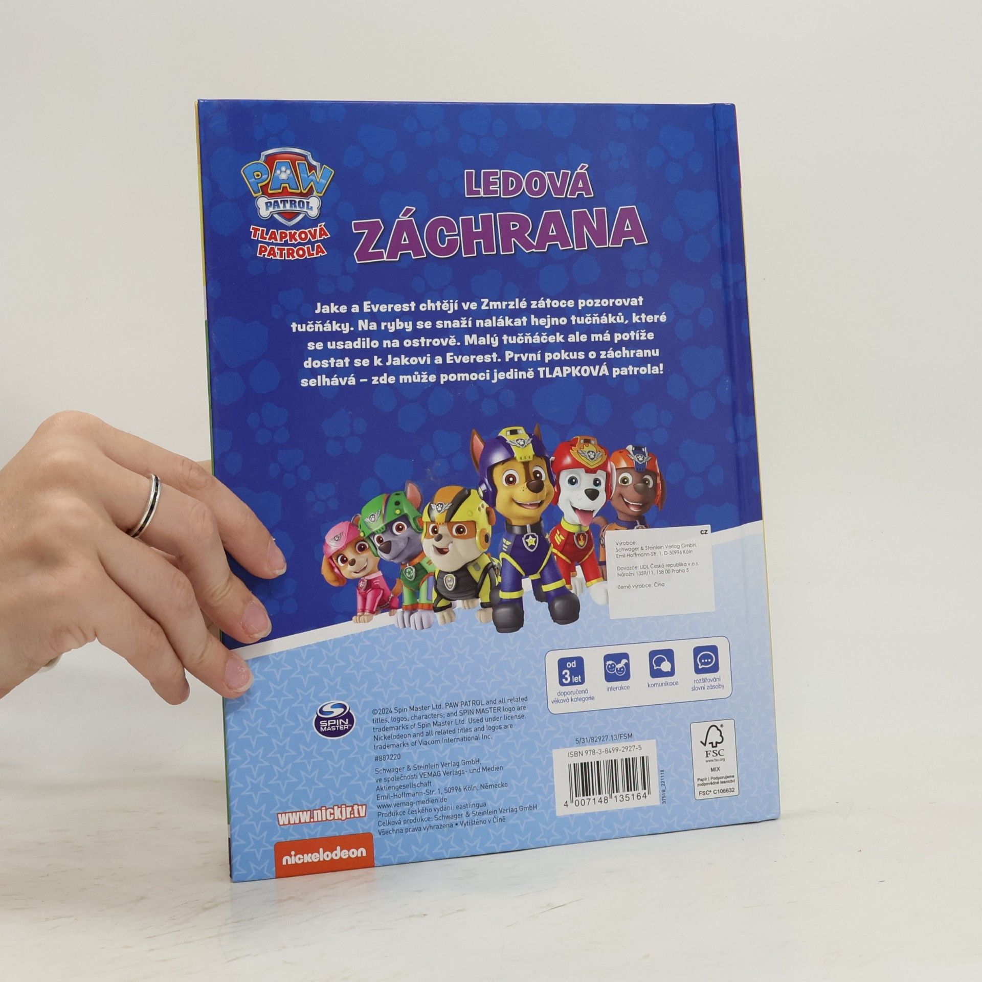 Kolektiv autorů Tlapková patrola. Ľadová záchrana.