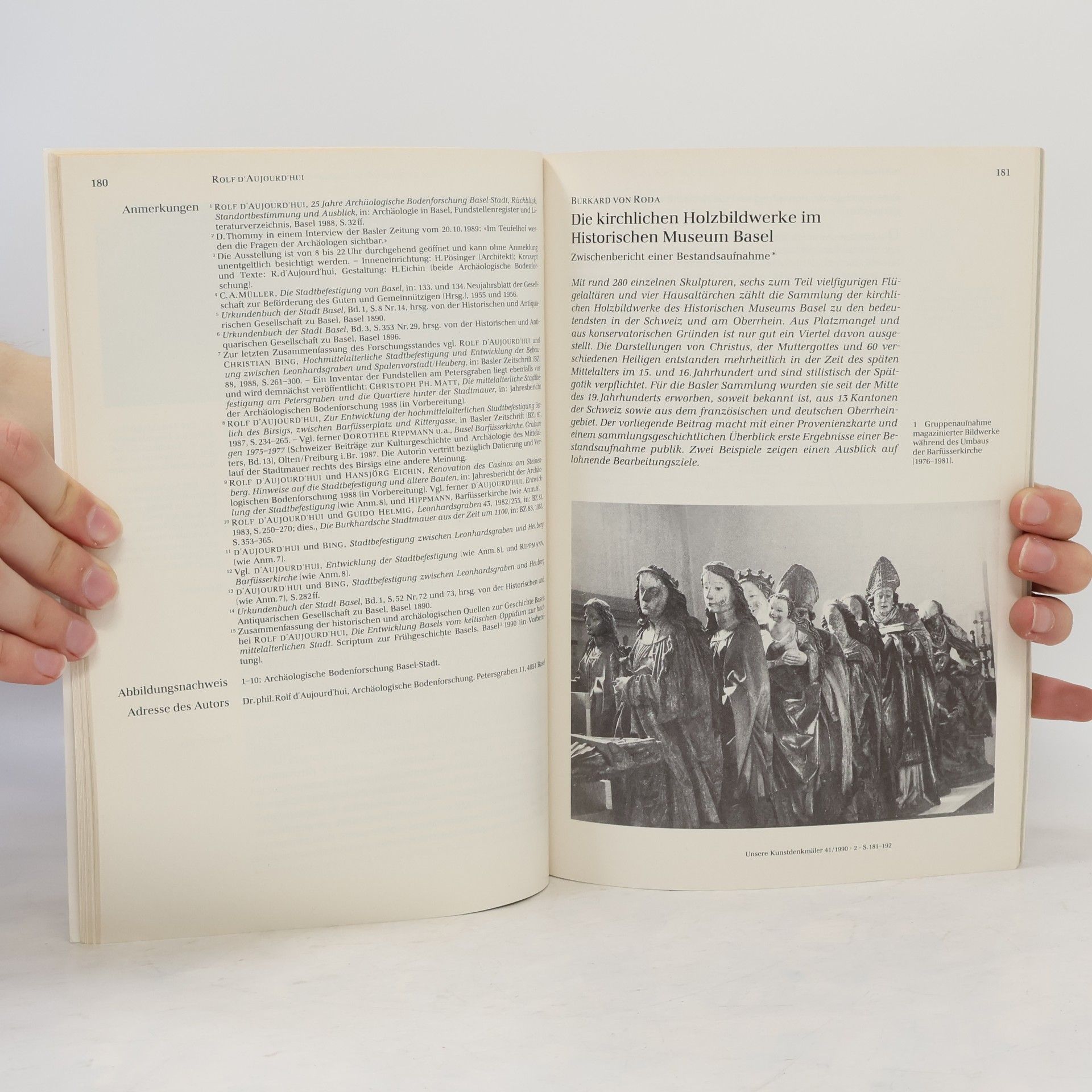 Collectif d'auteurs Unsere Kunstdenkmäler 2/1990. Nos monuments d'art et d'histoire 2/1990. I nostri monumenti storici 2/1990