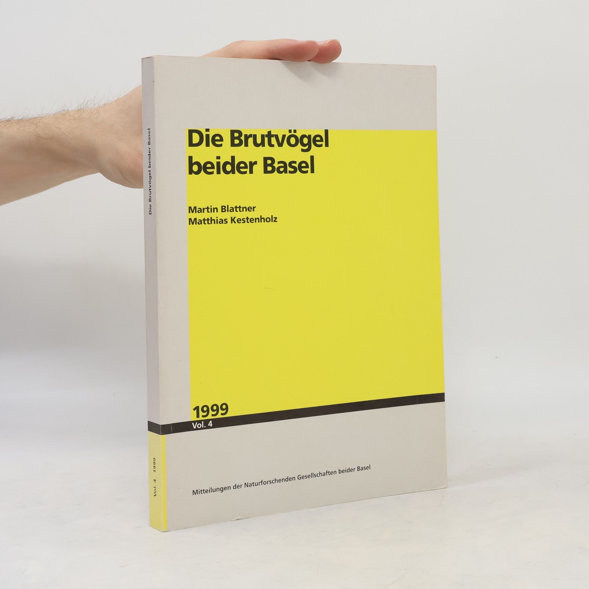 Matthias Kestenholz Die Brutvögel beider Basel