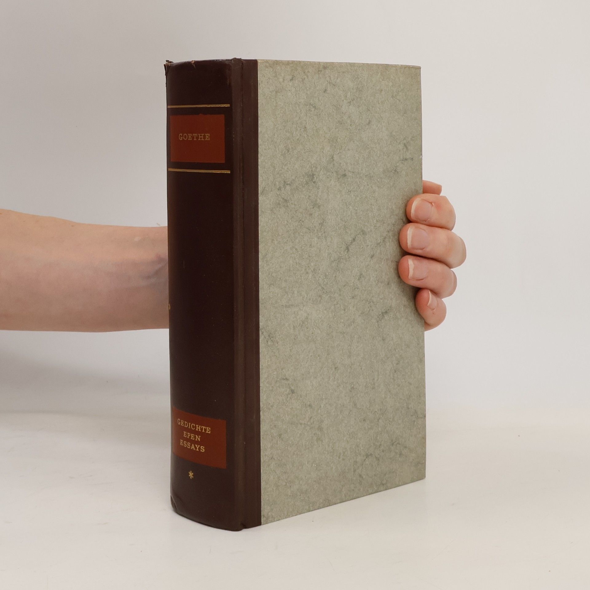 Johann Wolfgang von Goethe Gesammelte Werke I. Gedichte. Epen. Essays