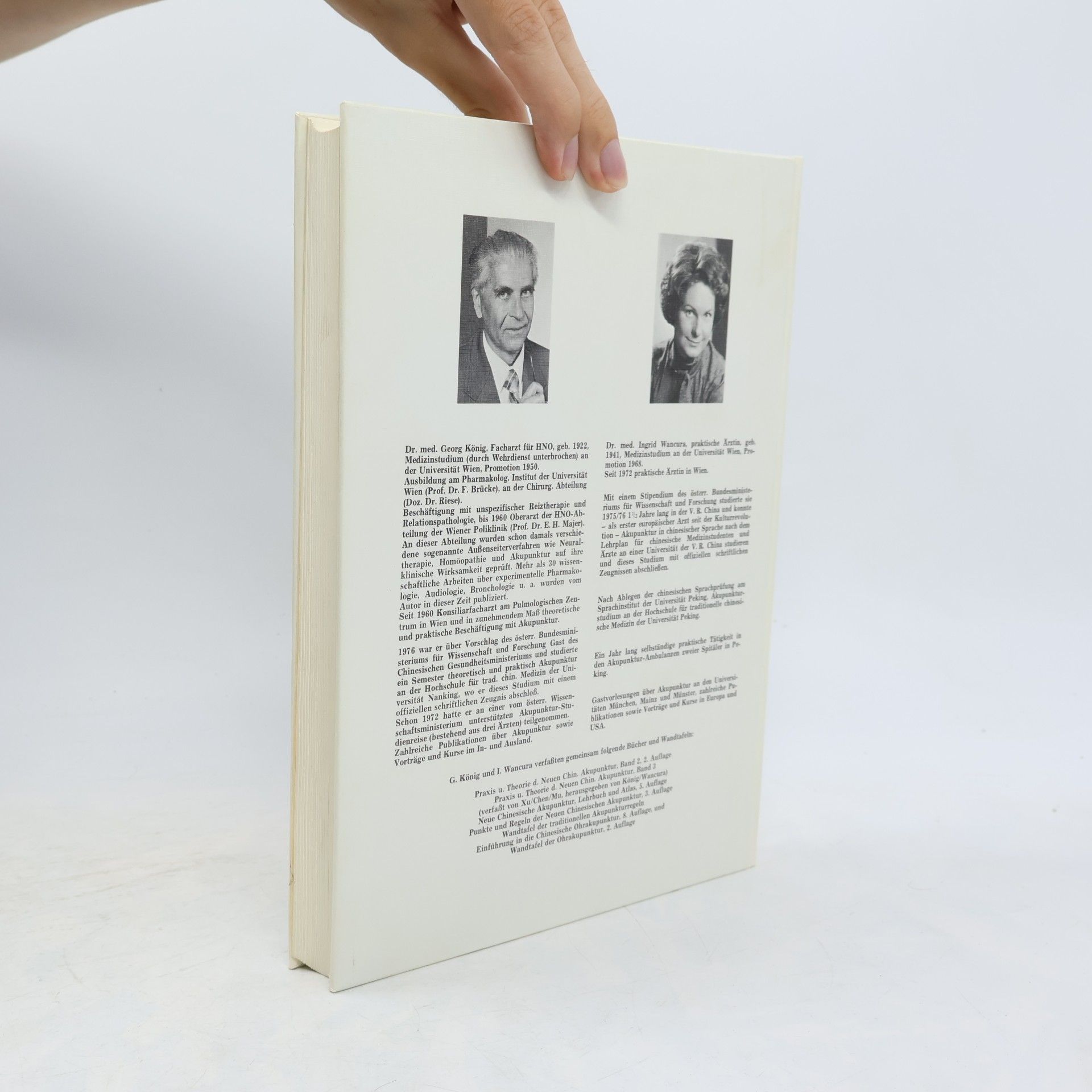 Georg König Praxis und Theorie der Neuen Chinesischen Akupunktur 1