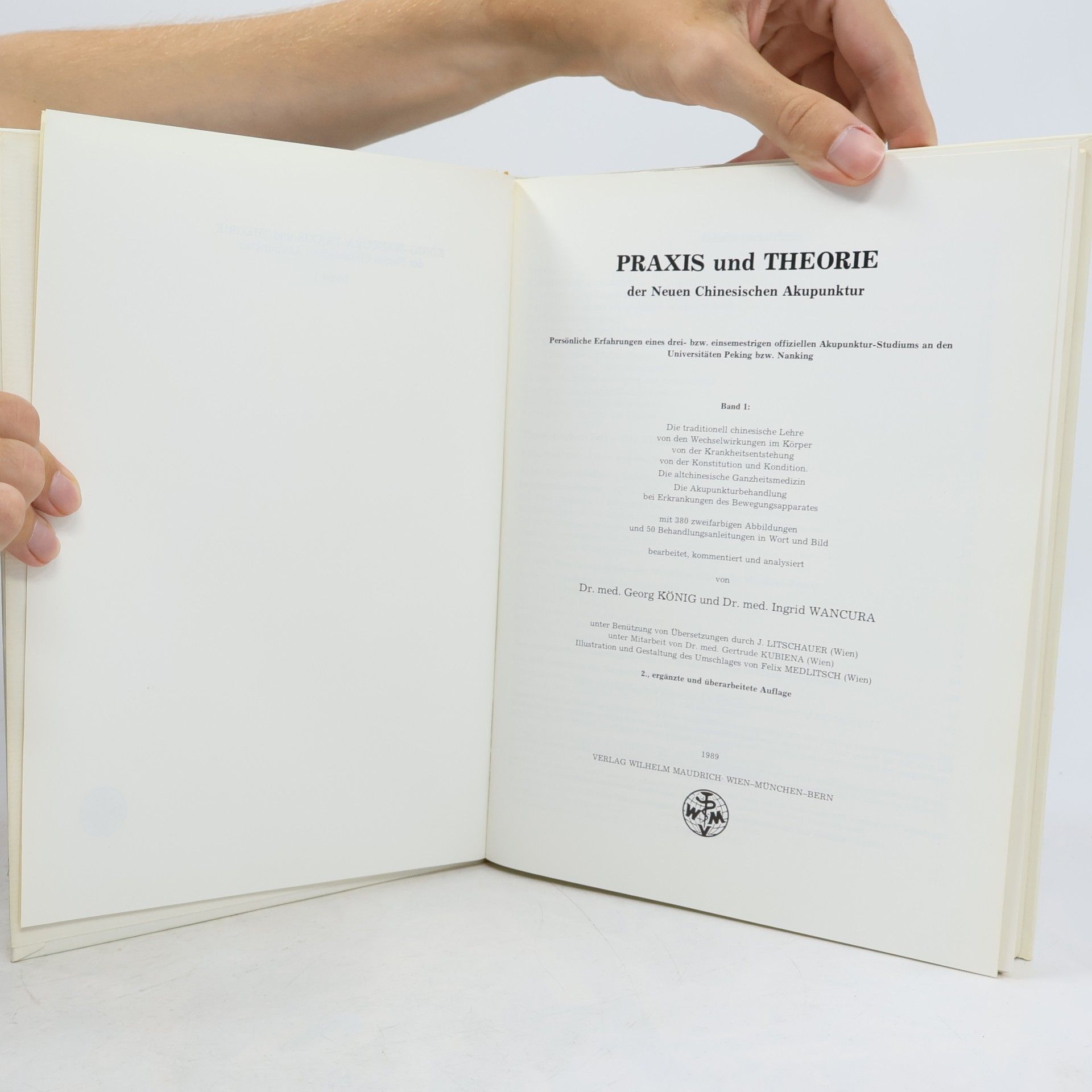 Georg König Praxis und Theorie der Neuen Chinesischen Akupunktur 1