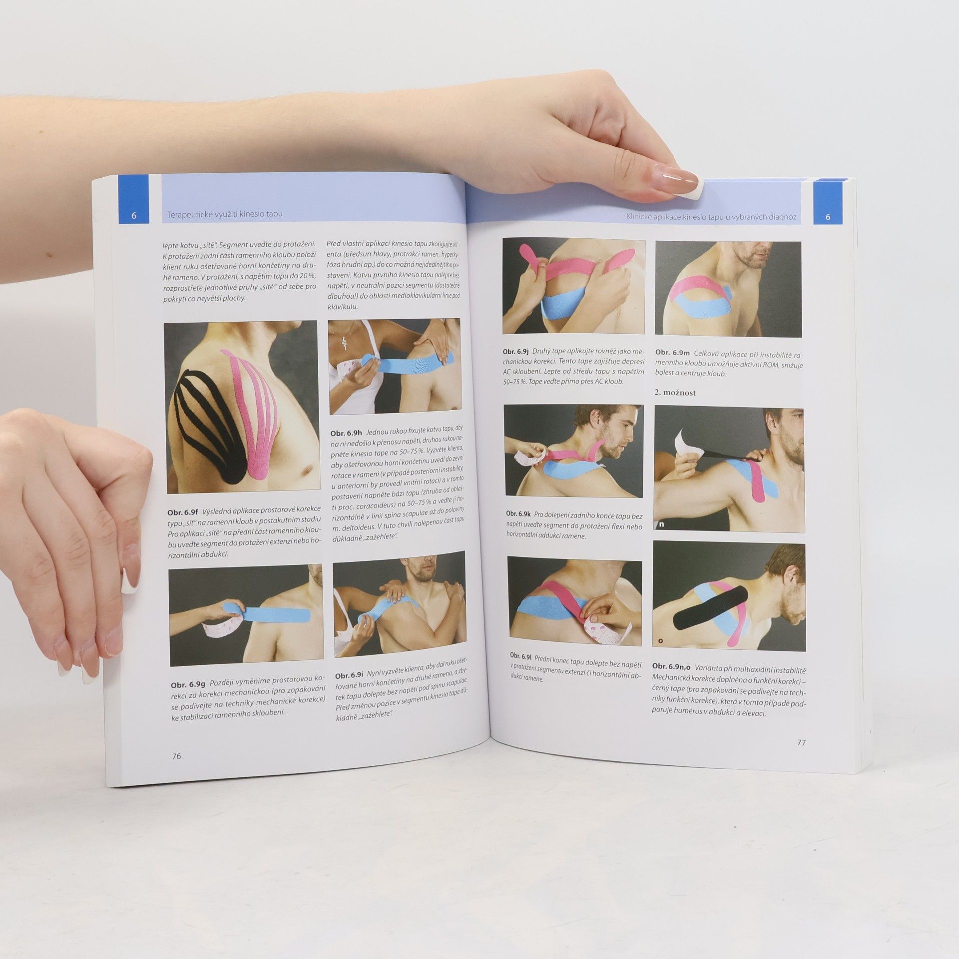 Jitka Kobrová Terapeutické využití kinesio tapu