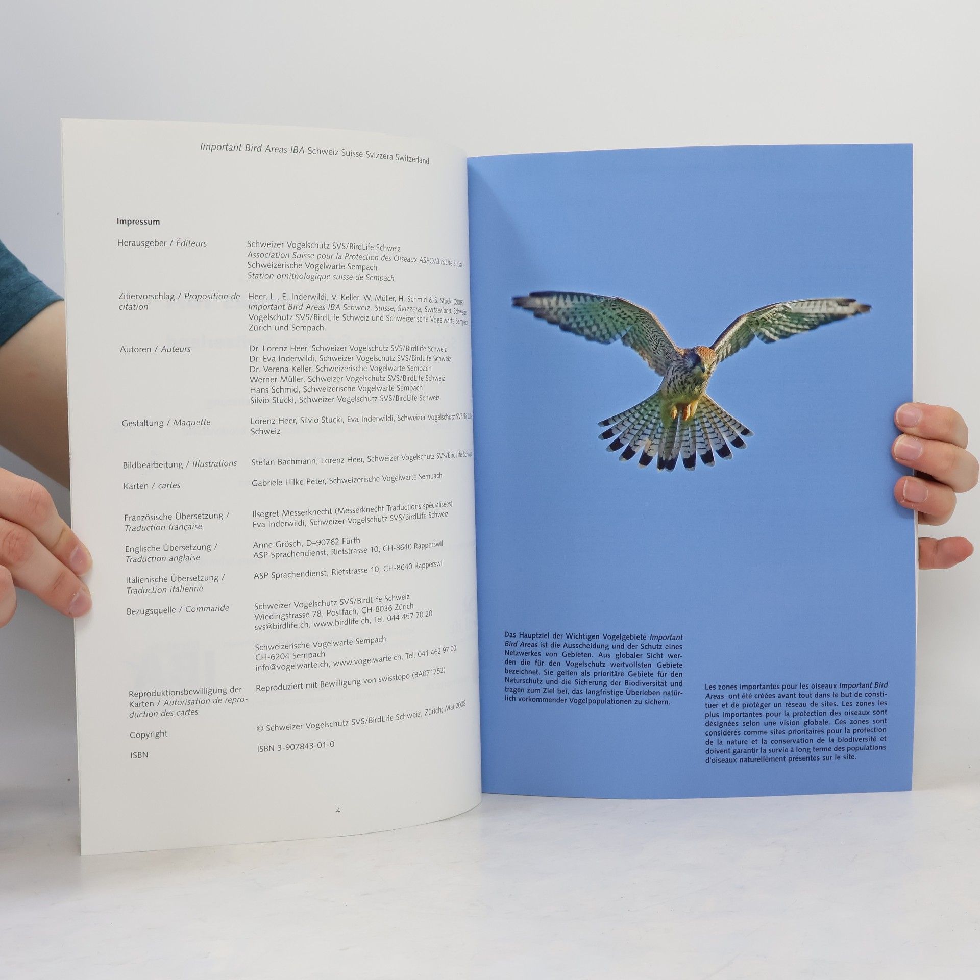 Lorenz Heer Important Bird Areas IBA