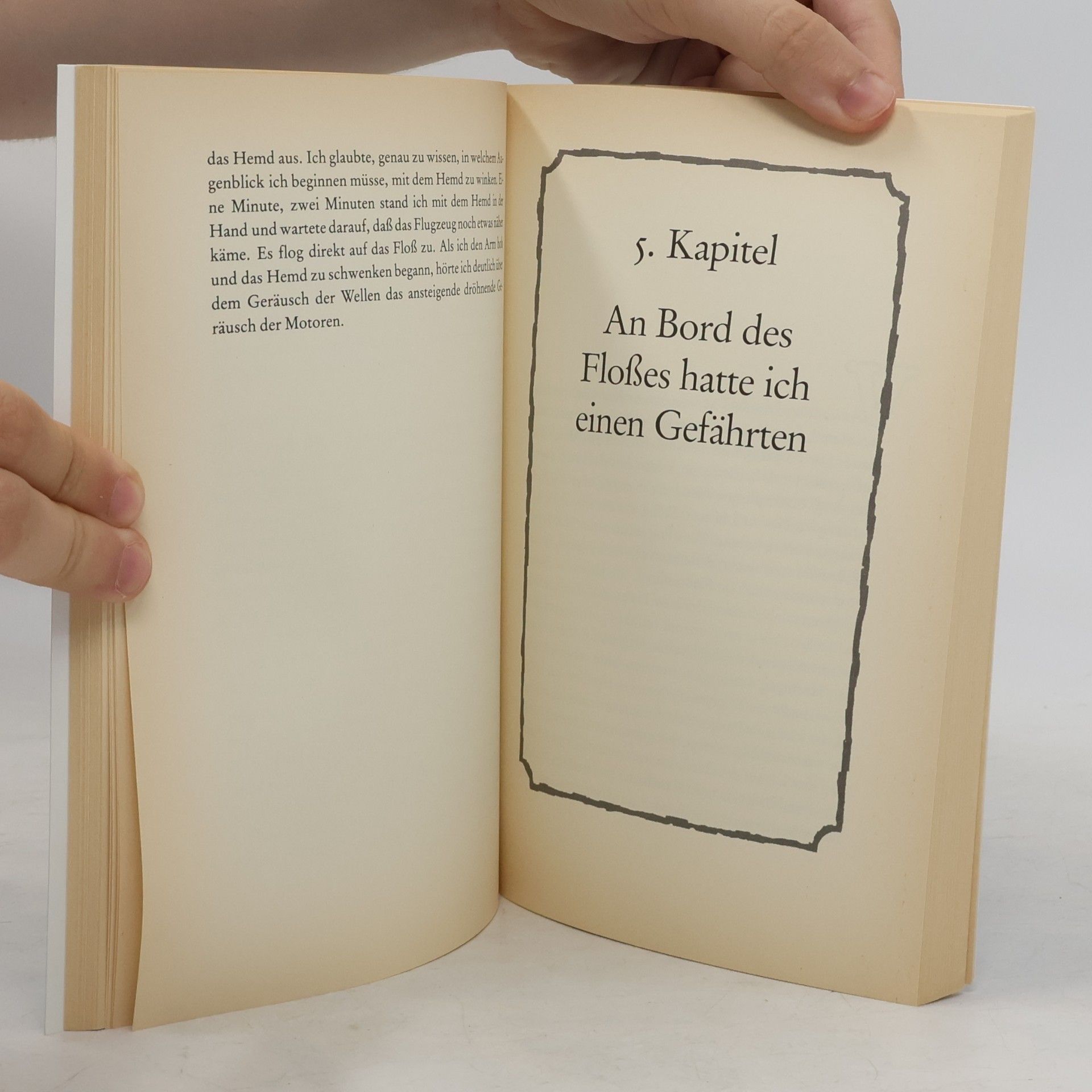 Gabriel García Márquez Bericht eines Schiffbrüchigen.