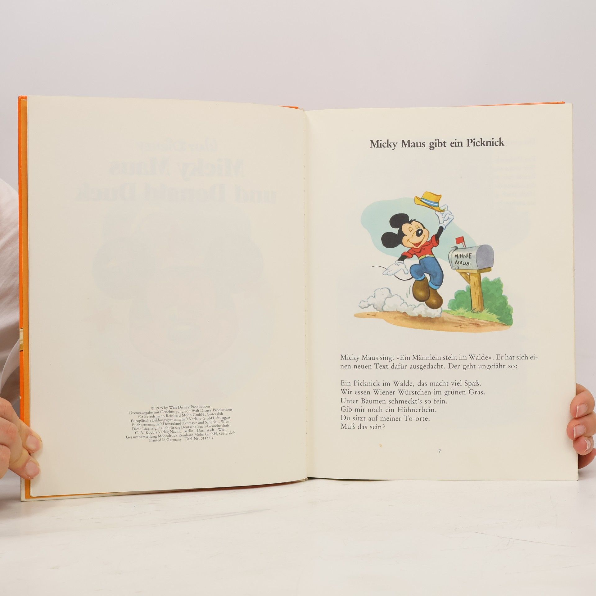 Walt Disney Micky Maus und Donald Duck