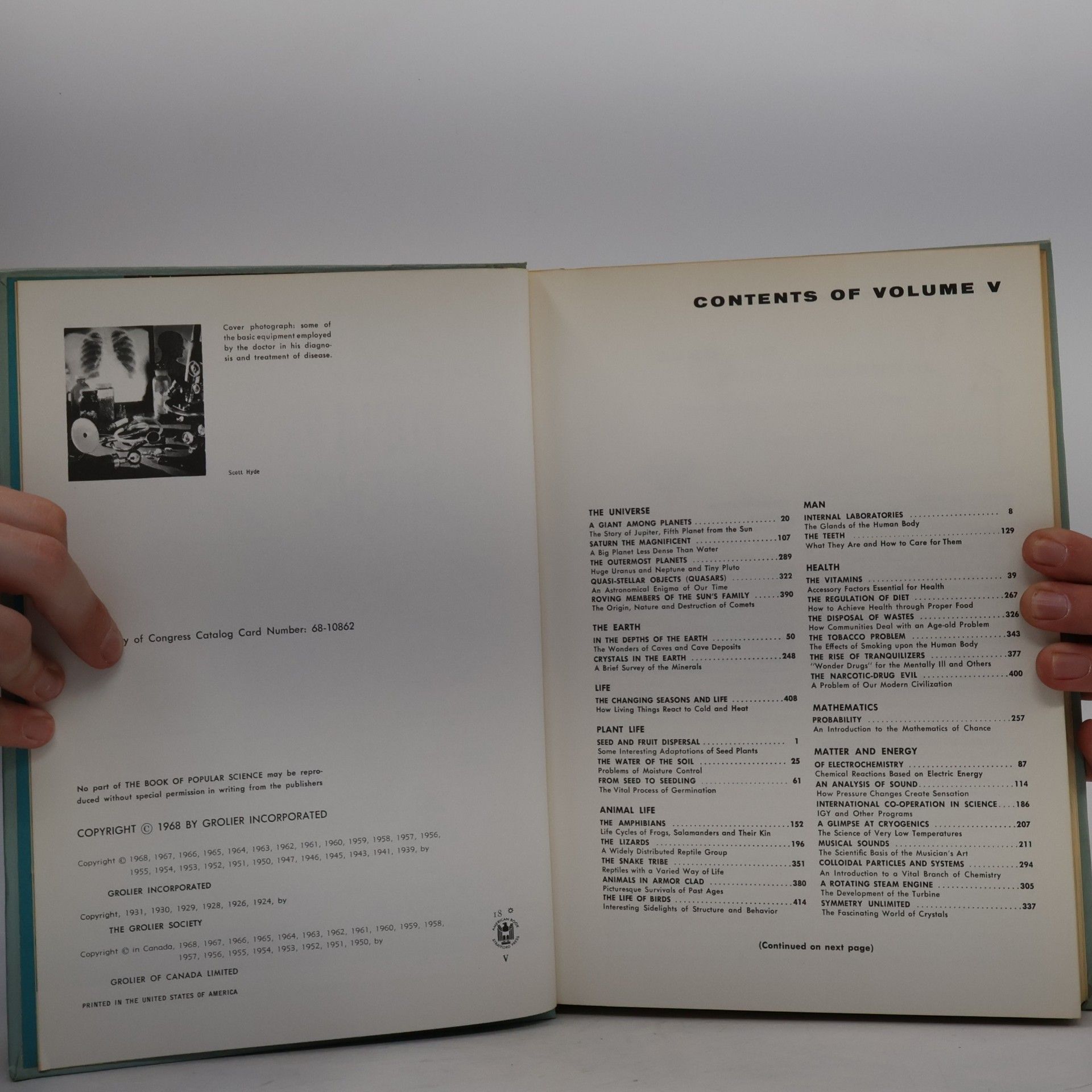 Various authors The Book of Popular Science 5