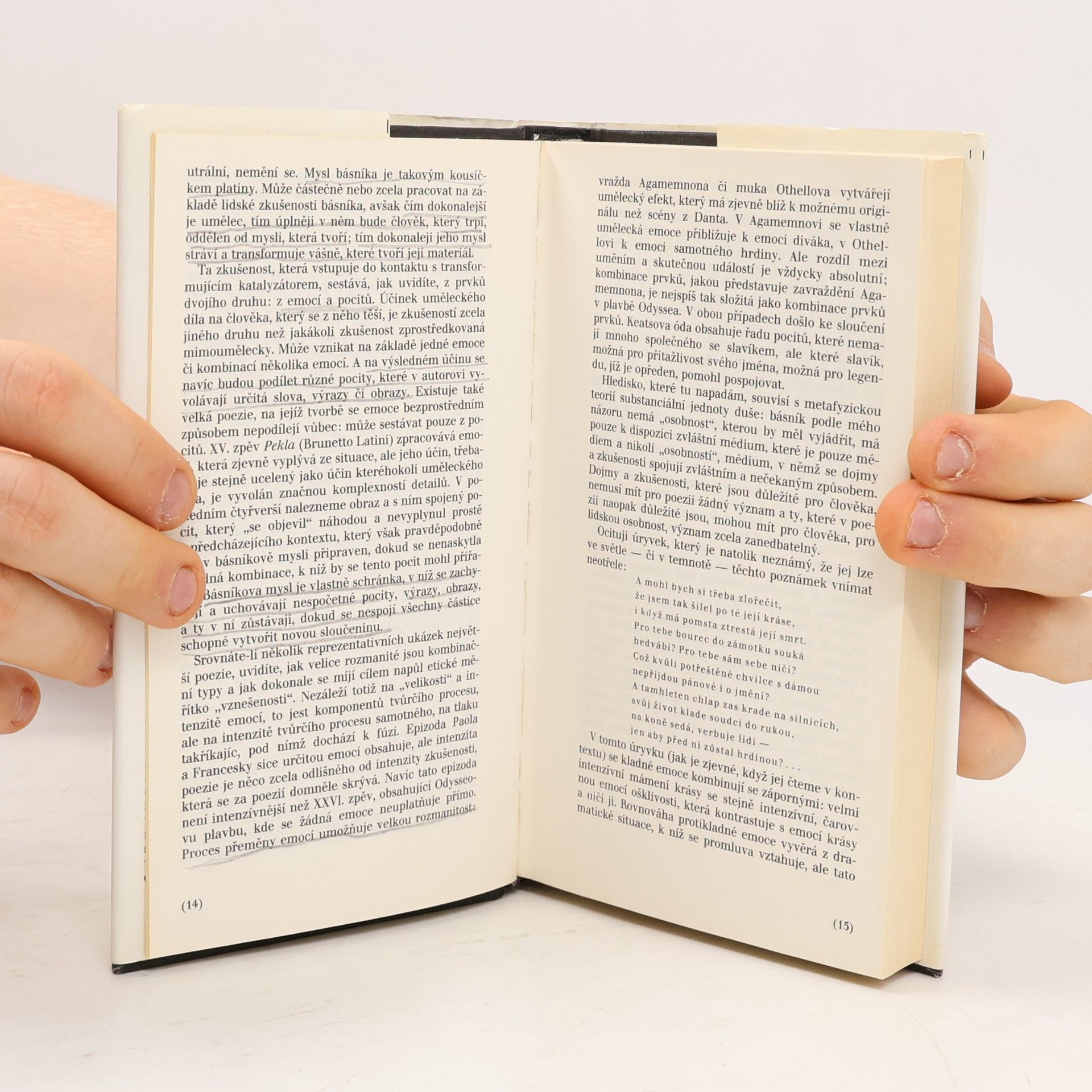 T. S. Eliot O básnictví a básnících
