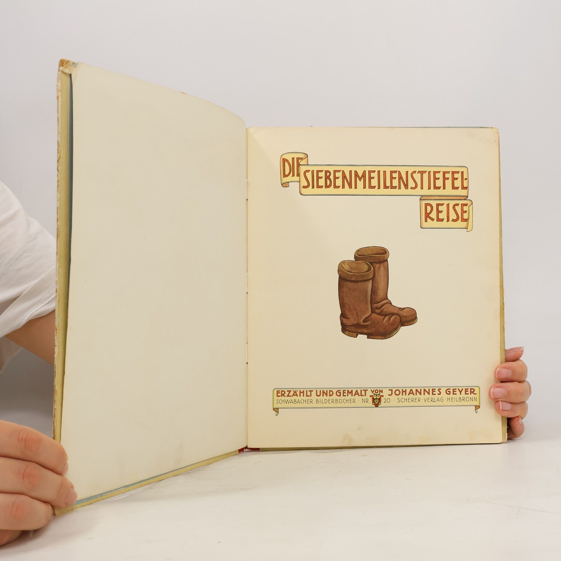 Johannes Geyer Die Siebenmeilenstiefel-Reise