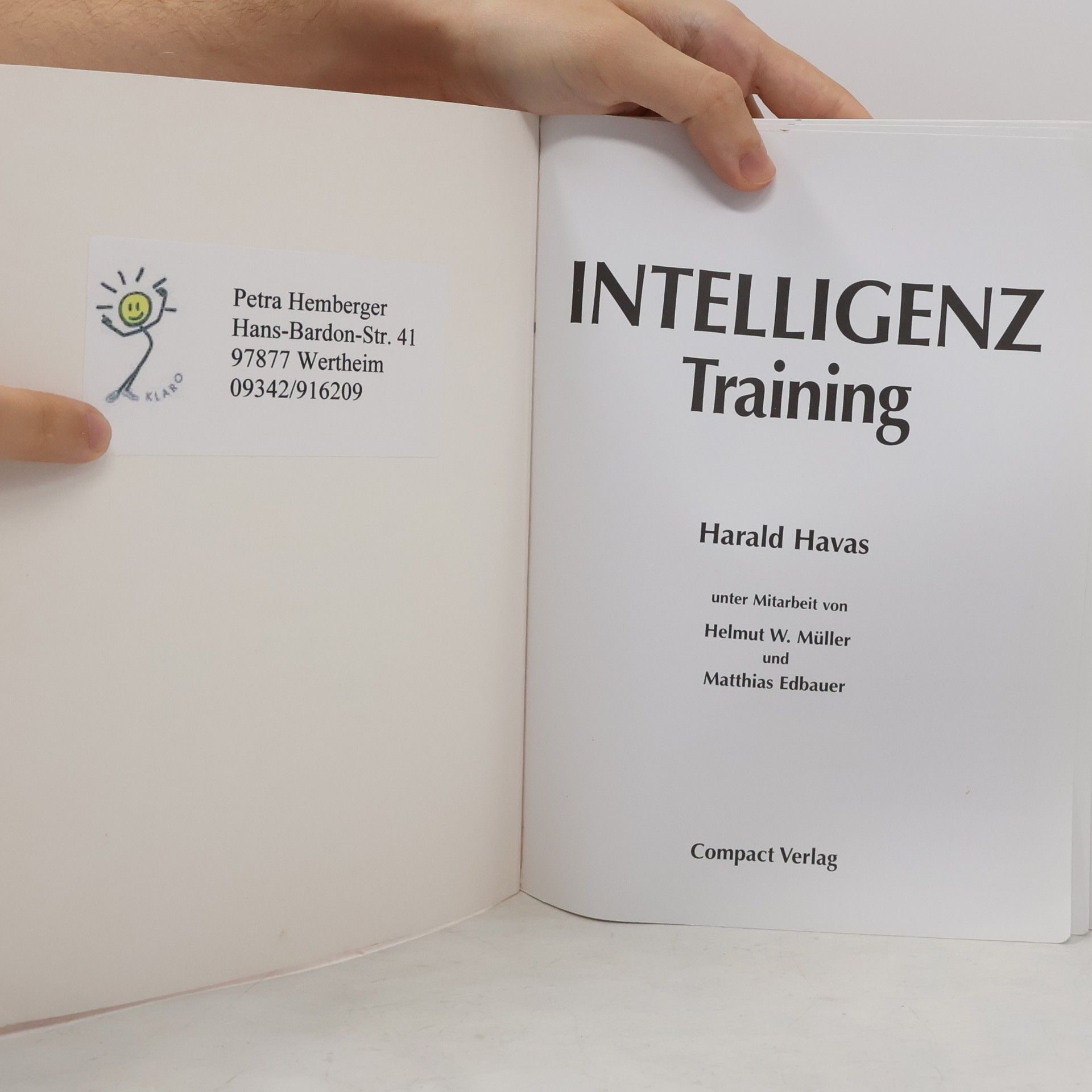 Harald Havas Intelligenz-Training