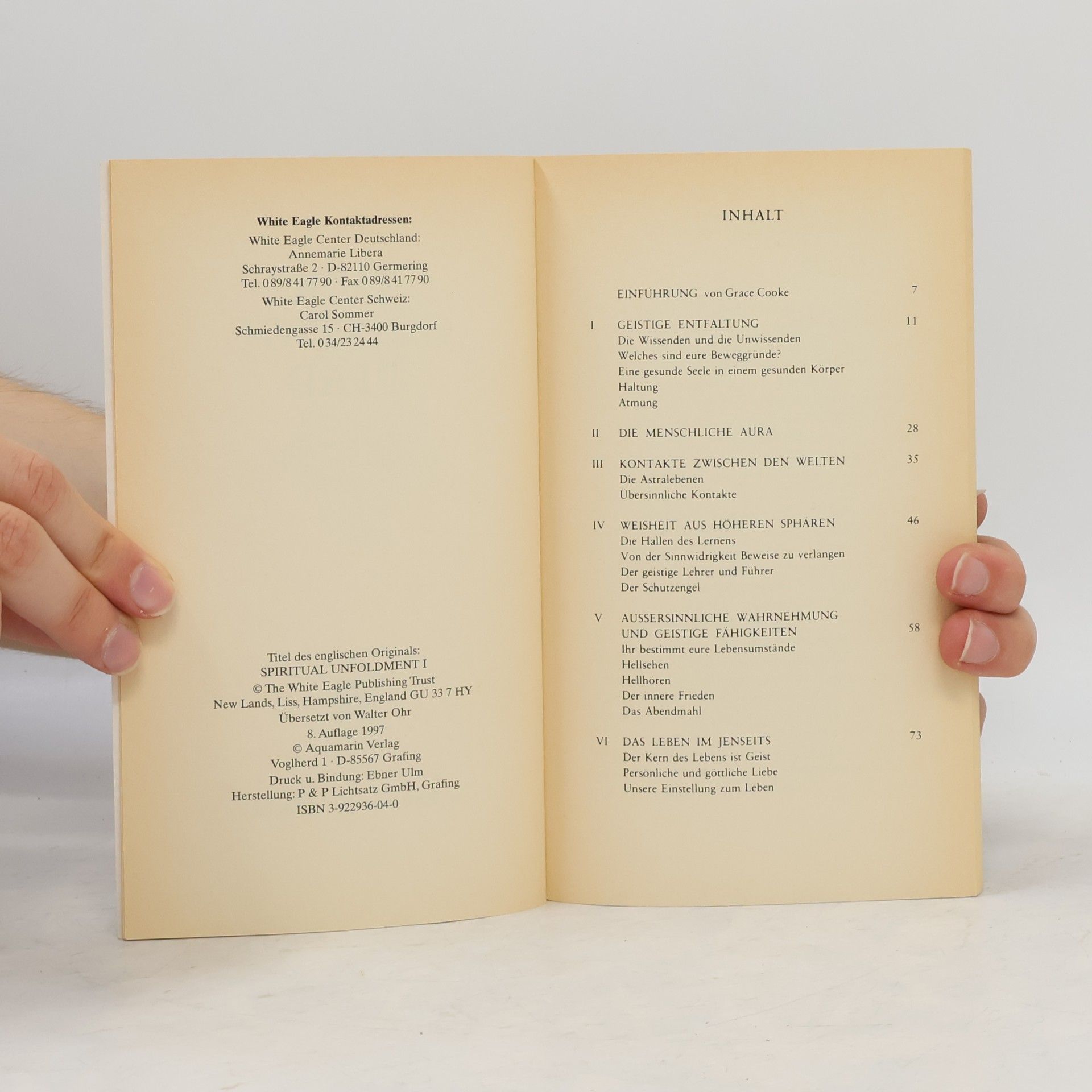 Grace Cooke Der geistige Pfad