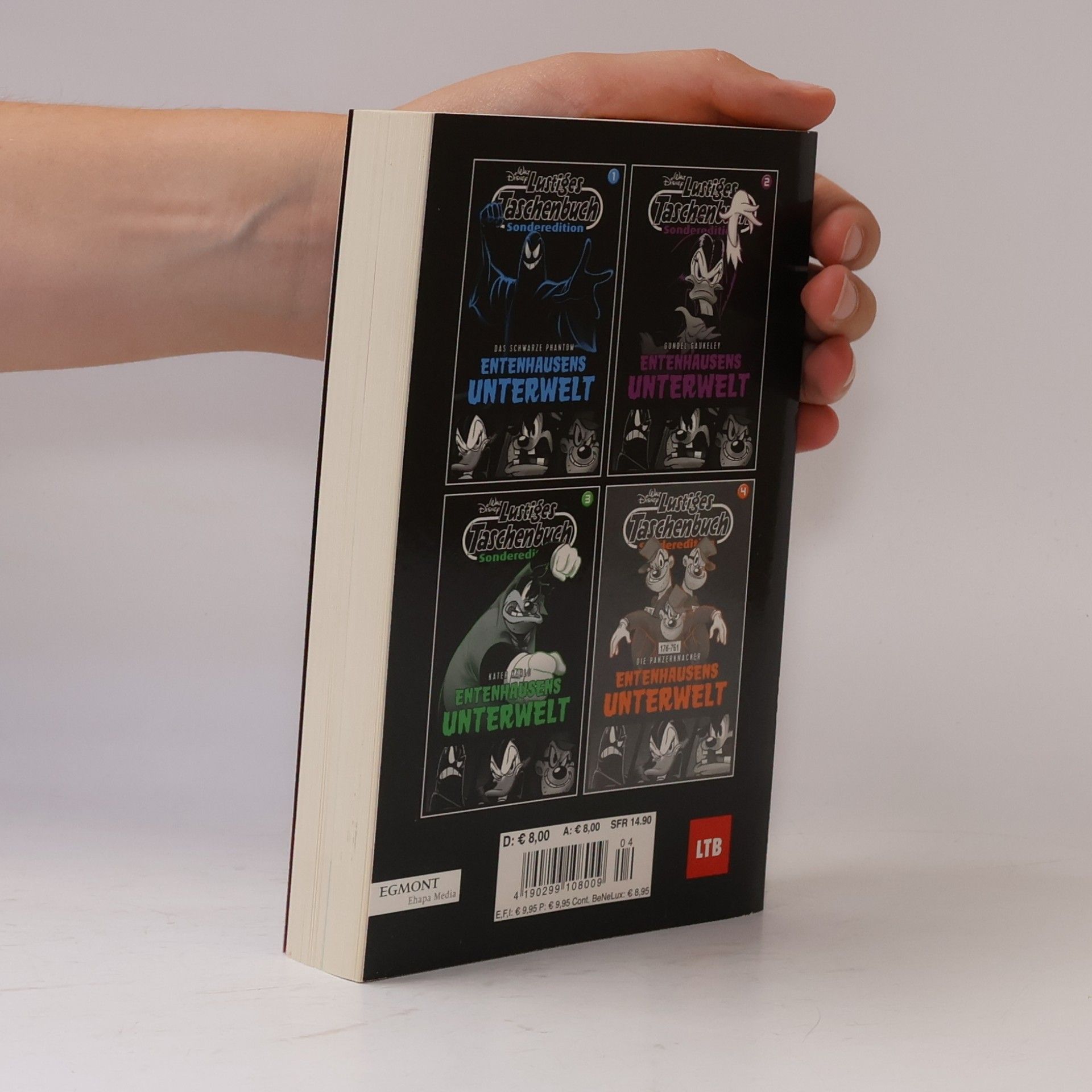 Walt Disney Lustiges Taschenbuch 4. Die Panzerknacker Entenhausens Unterwelt
