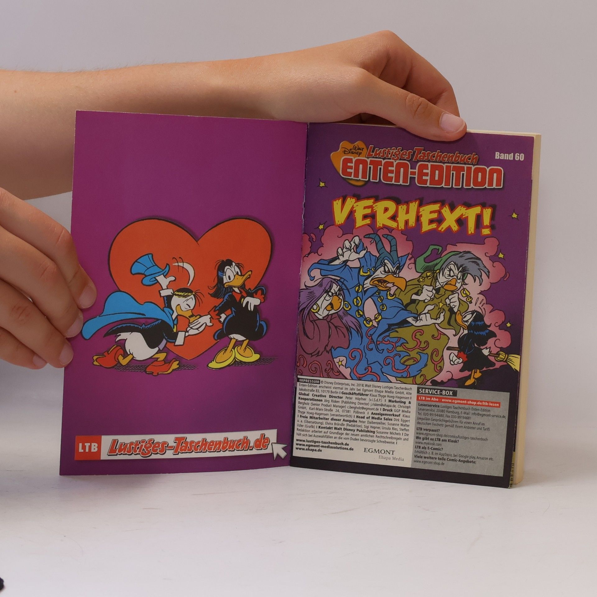 Walt Disney Lustiges Taschenbuch Enten-Edition 60.Verhext!
