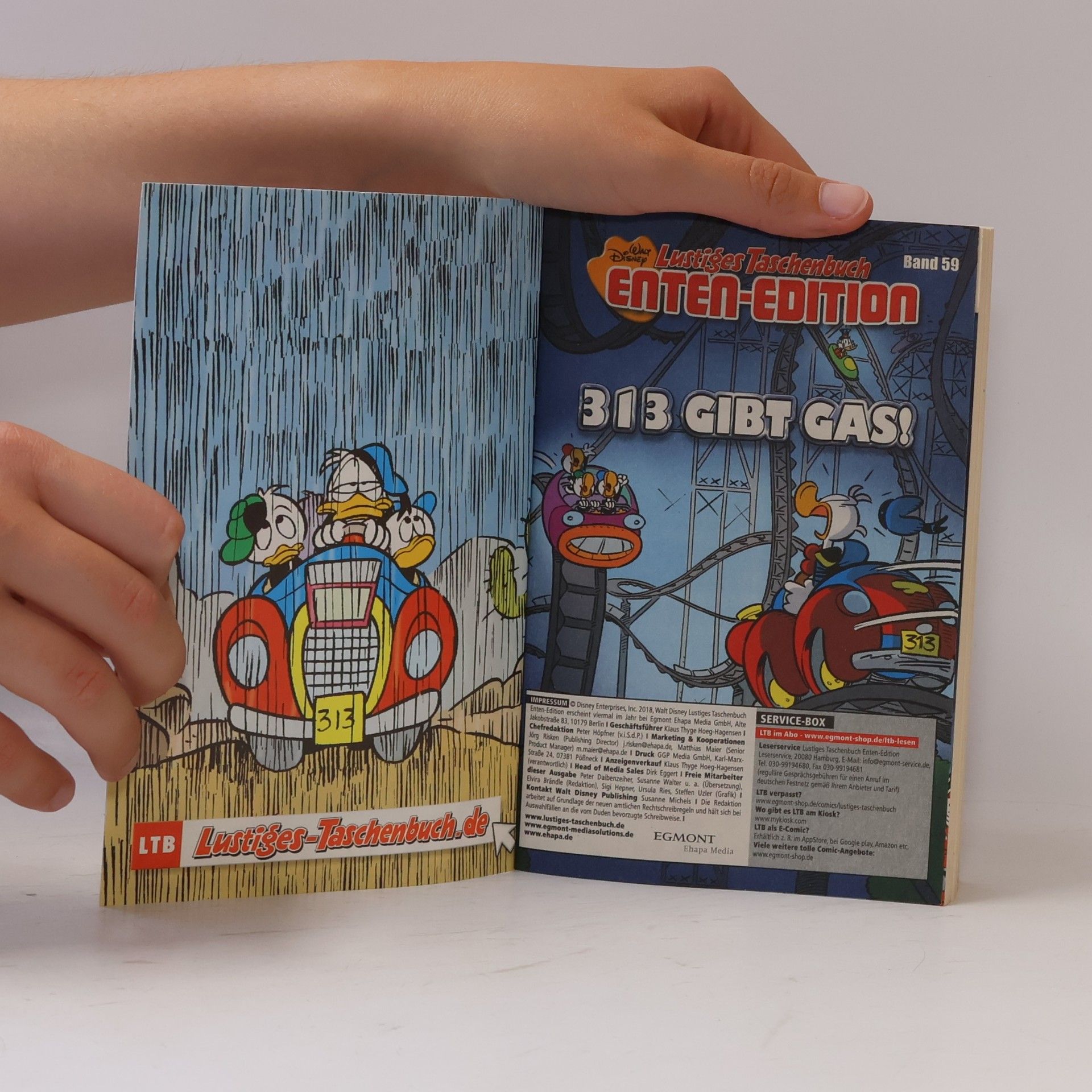 Walt Disney Lustiges Taschenbuch. Enten-Edition 59