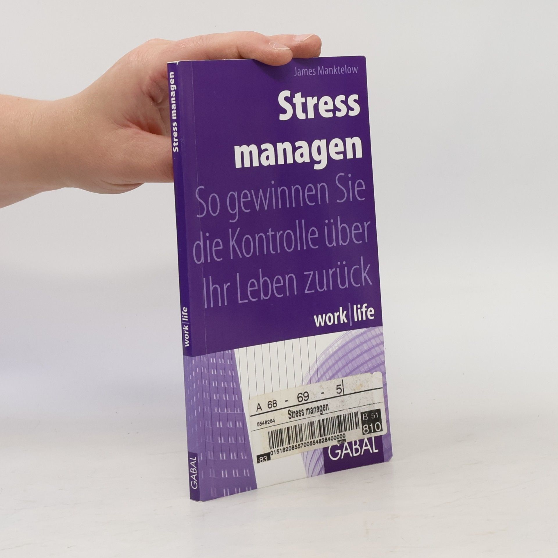 James Manktelow Work Life: Stress managen