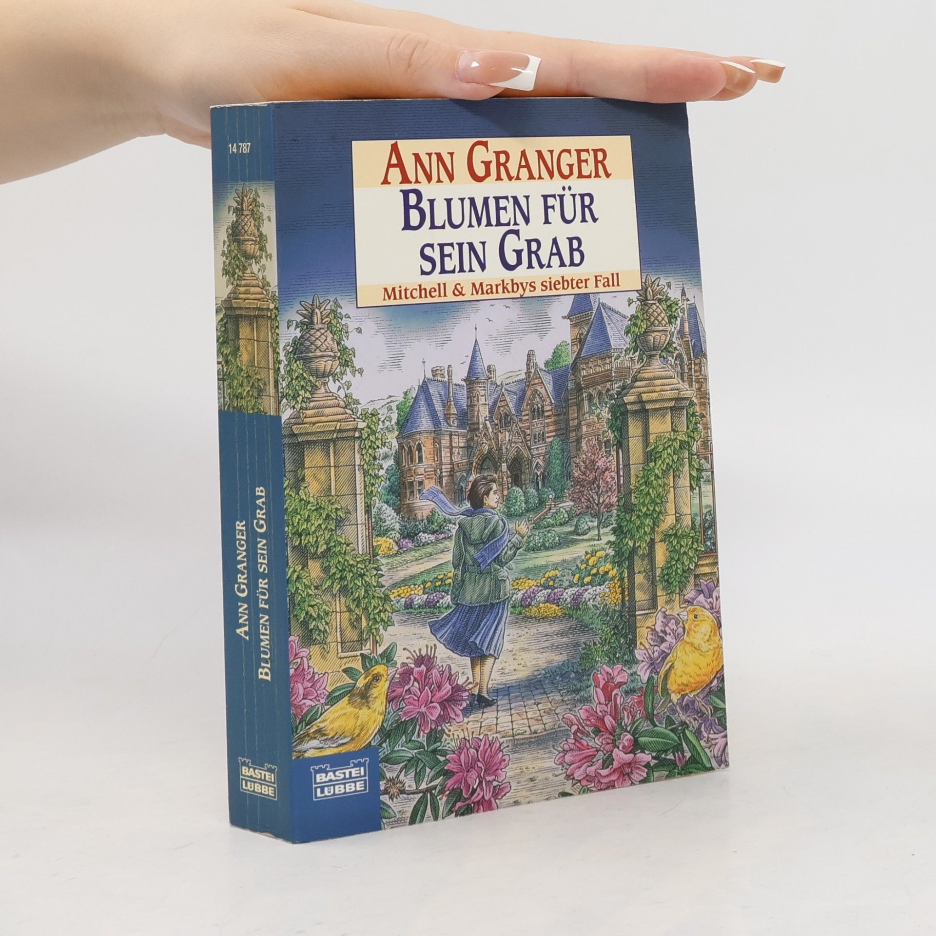 Ann Granger Blumen für sein Grab