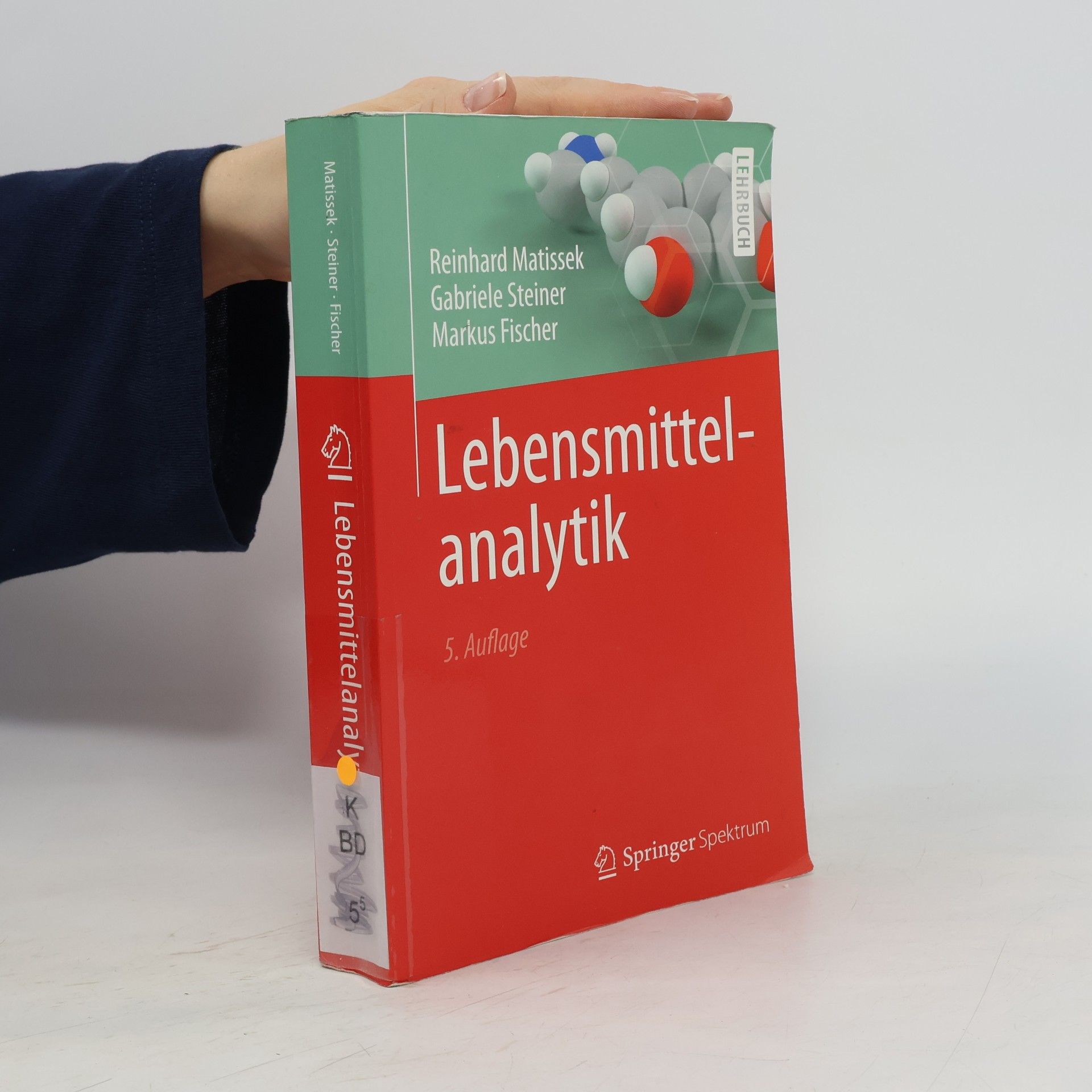 Reinhard Matissek Lebensmittelanalytik