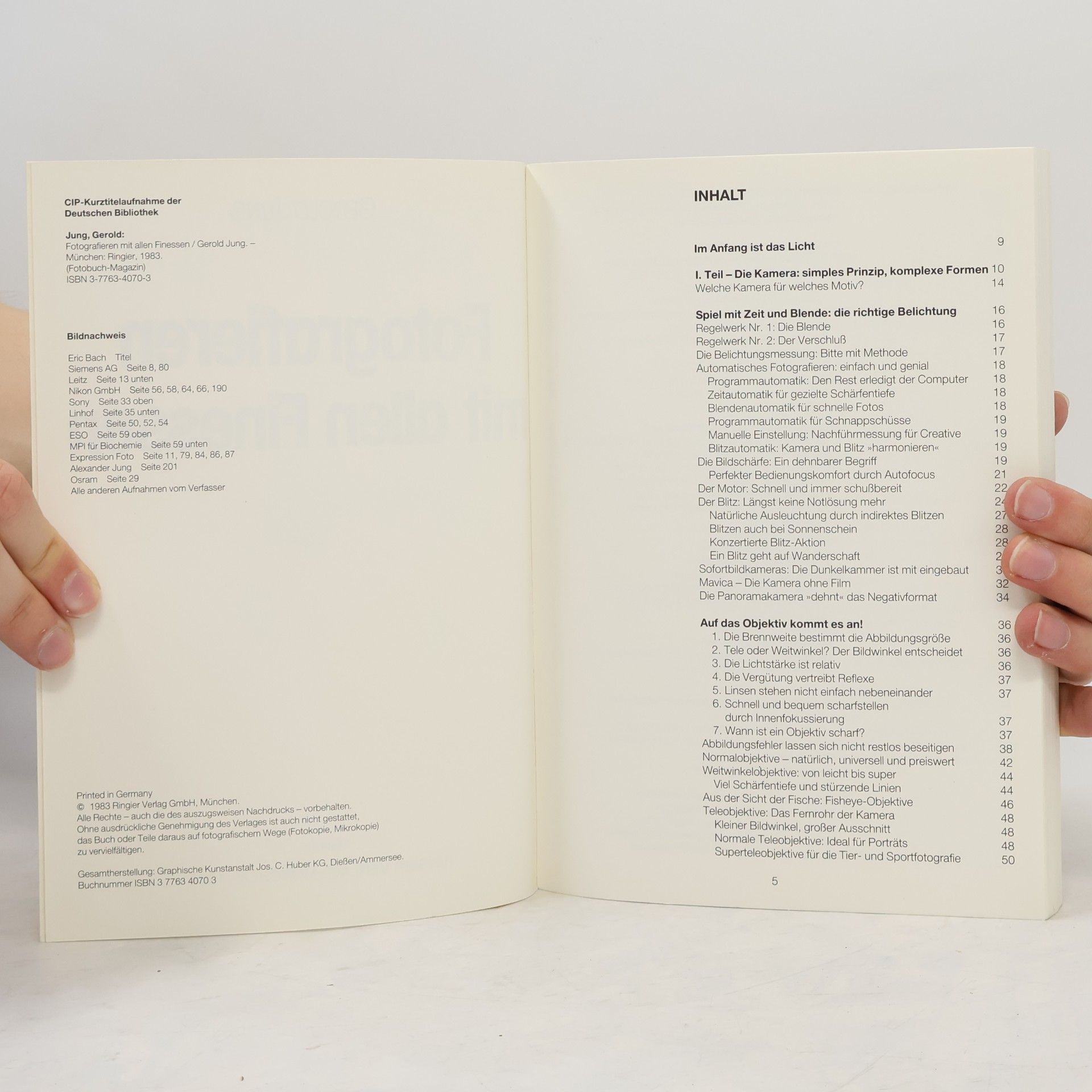 Gerold Jung Fotobuch-Magazin: Fotografieren mit allen Finessen