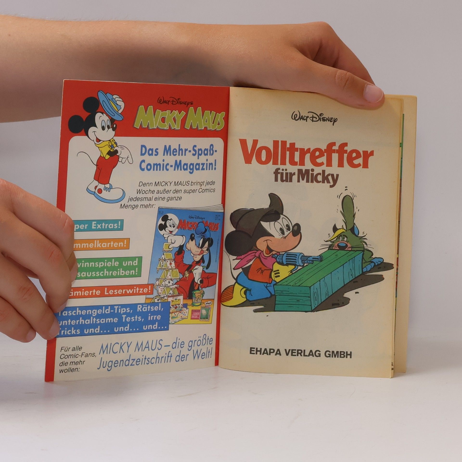 Walt Disney Lustiges Taschenbuch 48, Volltreffer für Micky