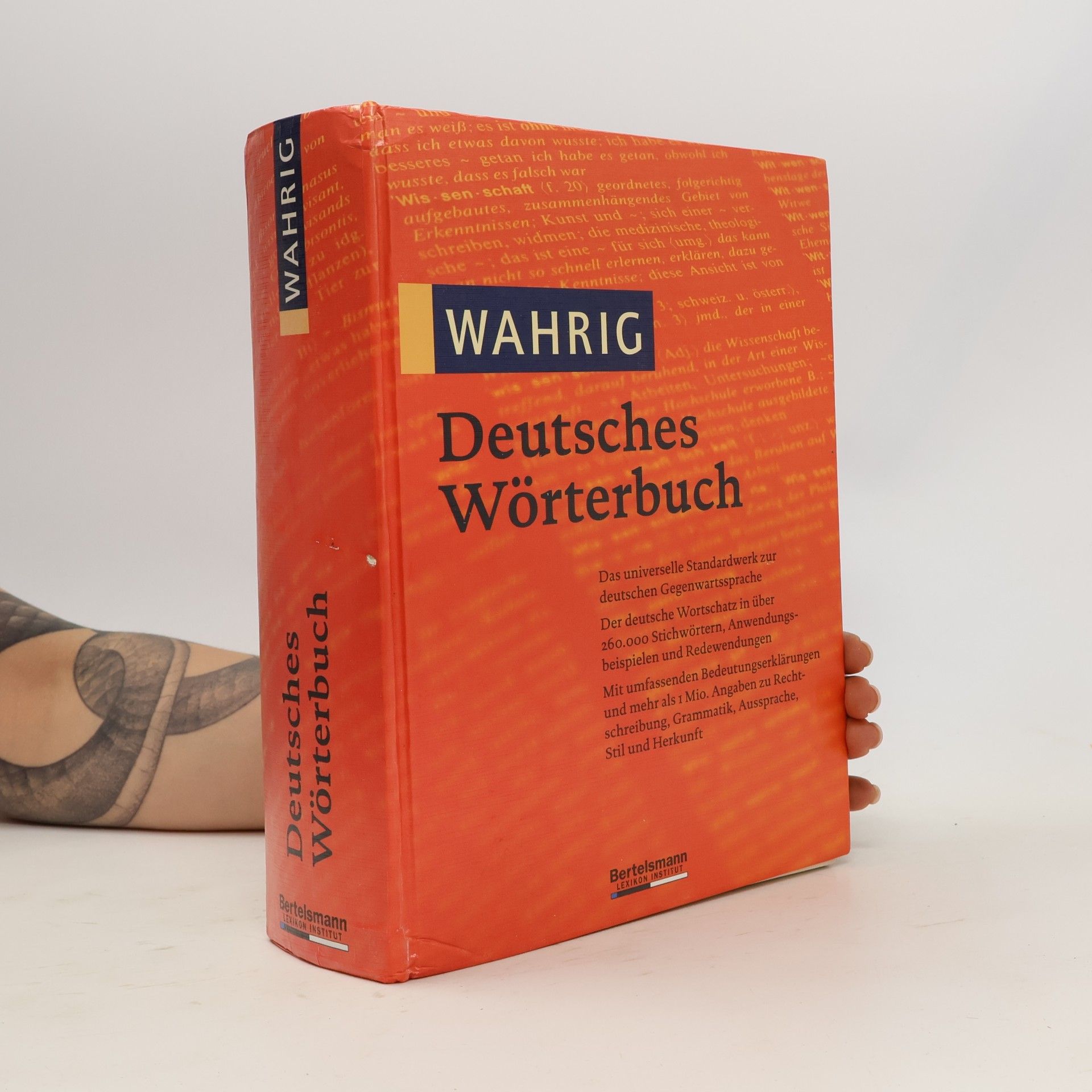 Gerhard Wahrig Deutsches Wörterbuch : mit einem Lexikon der deutschen Sprachlehre