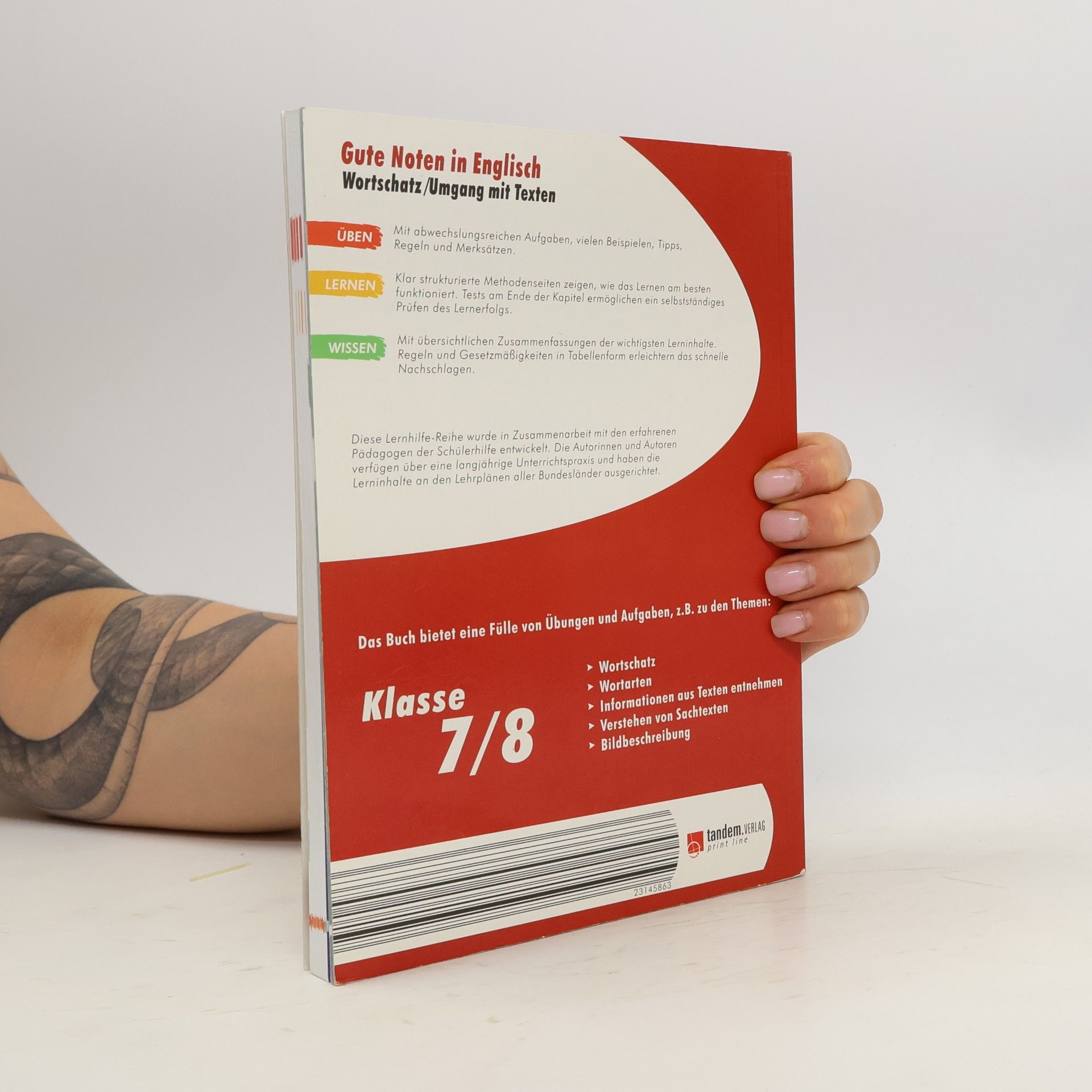 Various authors Gute Noten in Englisch. Wortschatz/Umgang mit Texten. Klasse 7/8