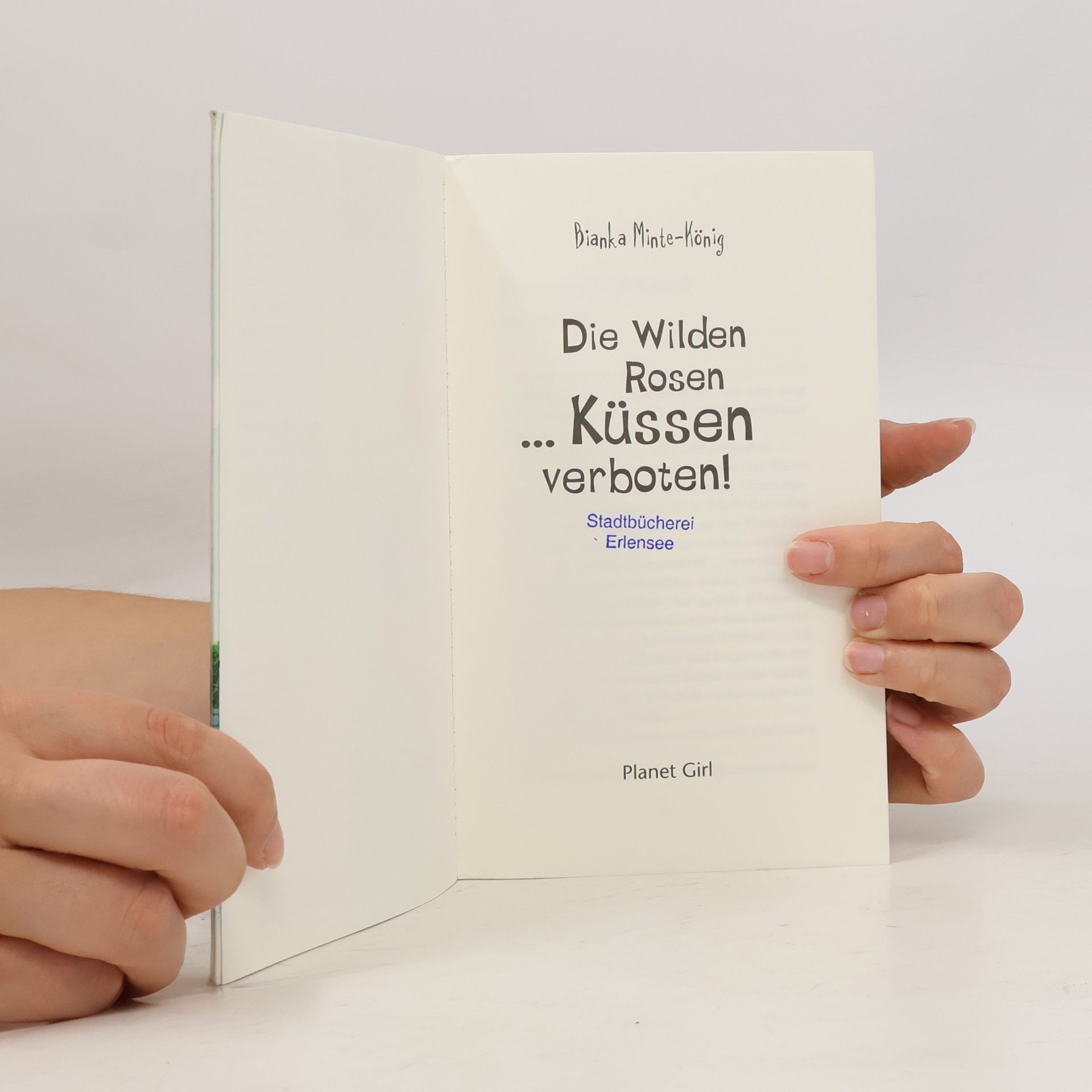 Bianka Minte-König Die Wilden Rosen ... Küssen verboten
