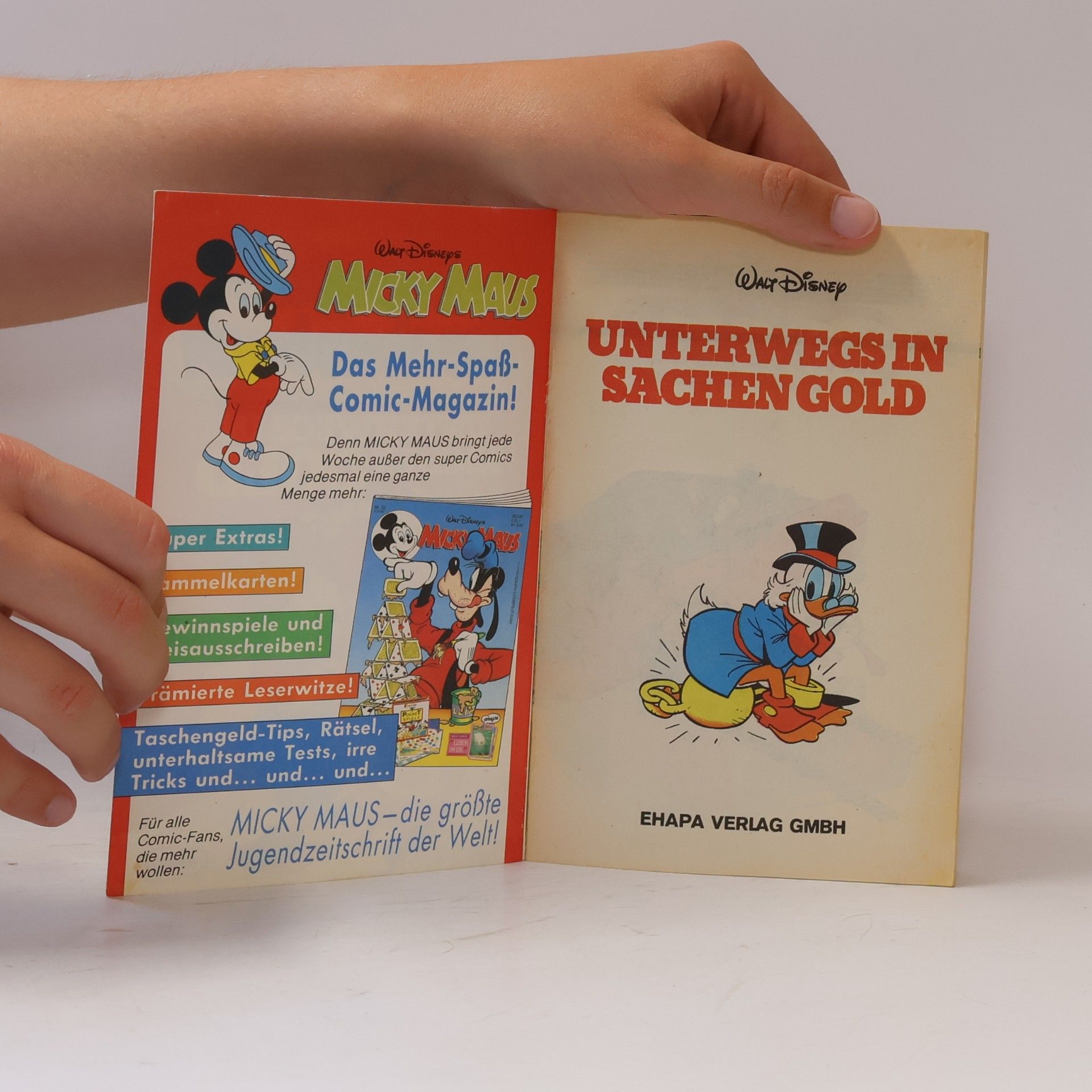 Walt Disney Lustiges Taschenbuch 43. Unterwegs in Sachen Gold