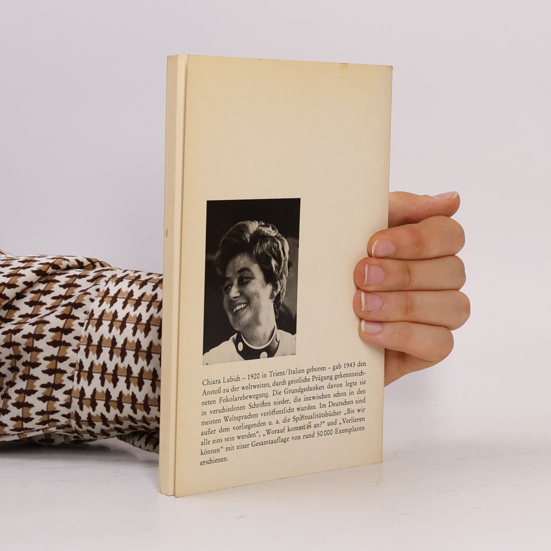 Chiara Lubich Wenn zeitgemäss dann ganz