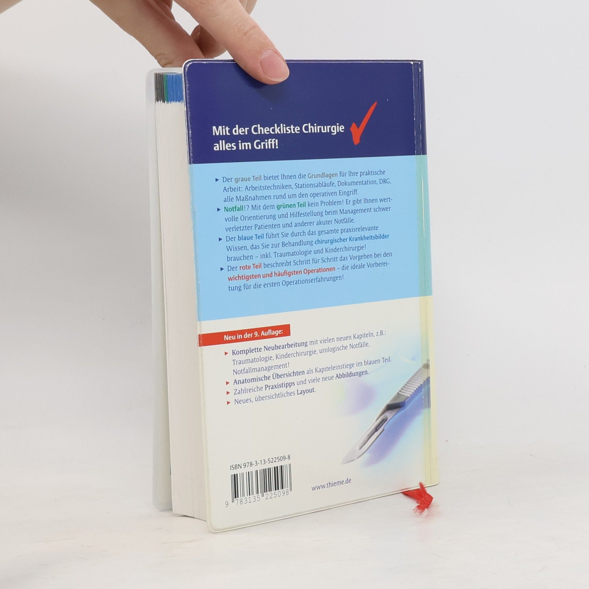 Felix Largiade r. Checkliste Chirurgie