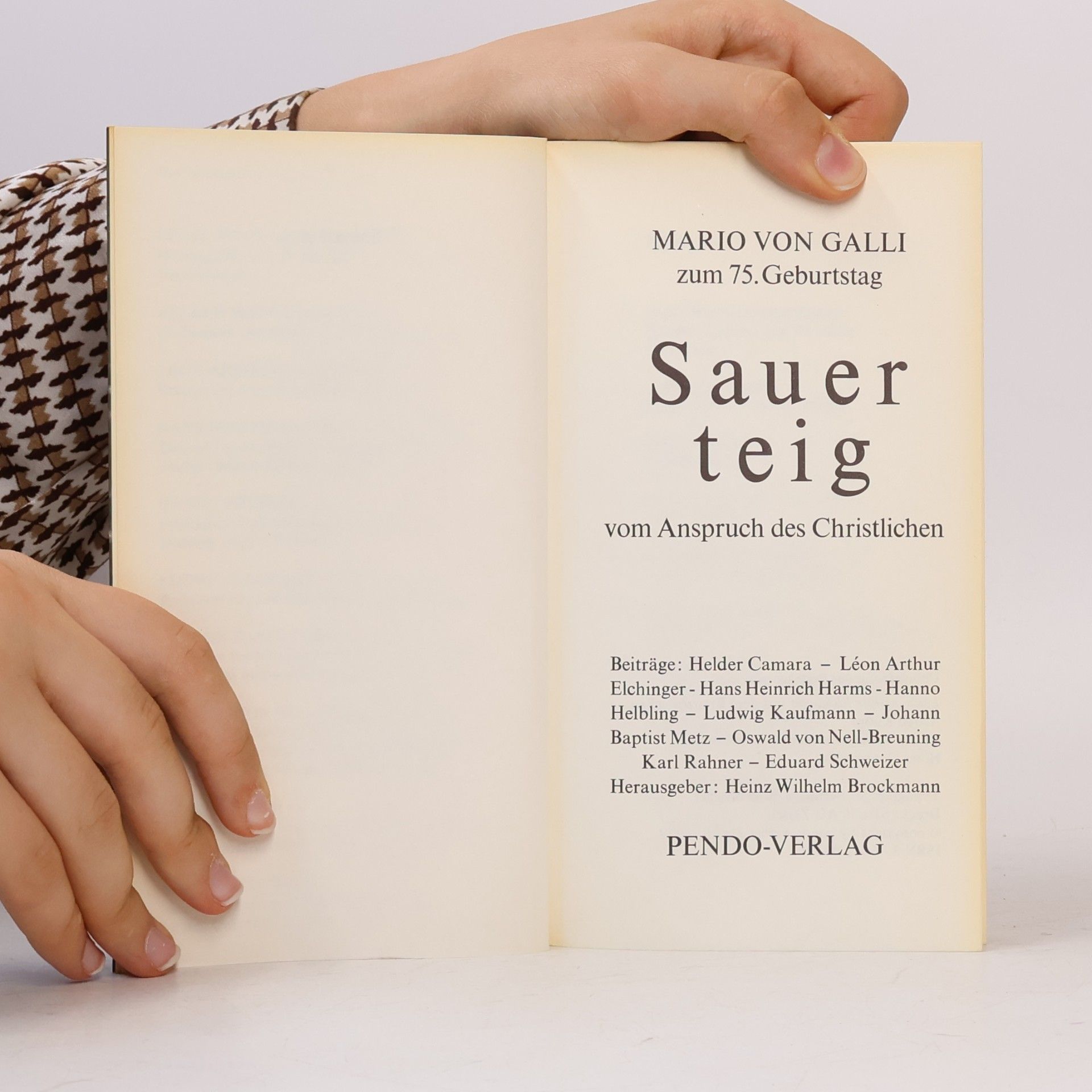 Mario von Galli Sauerteig