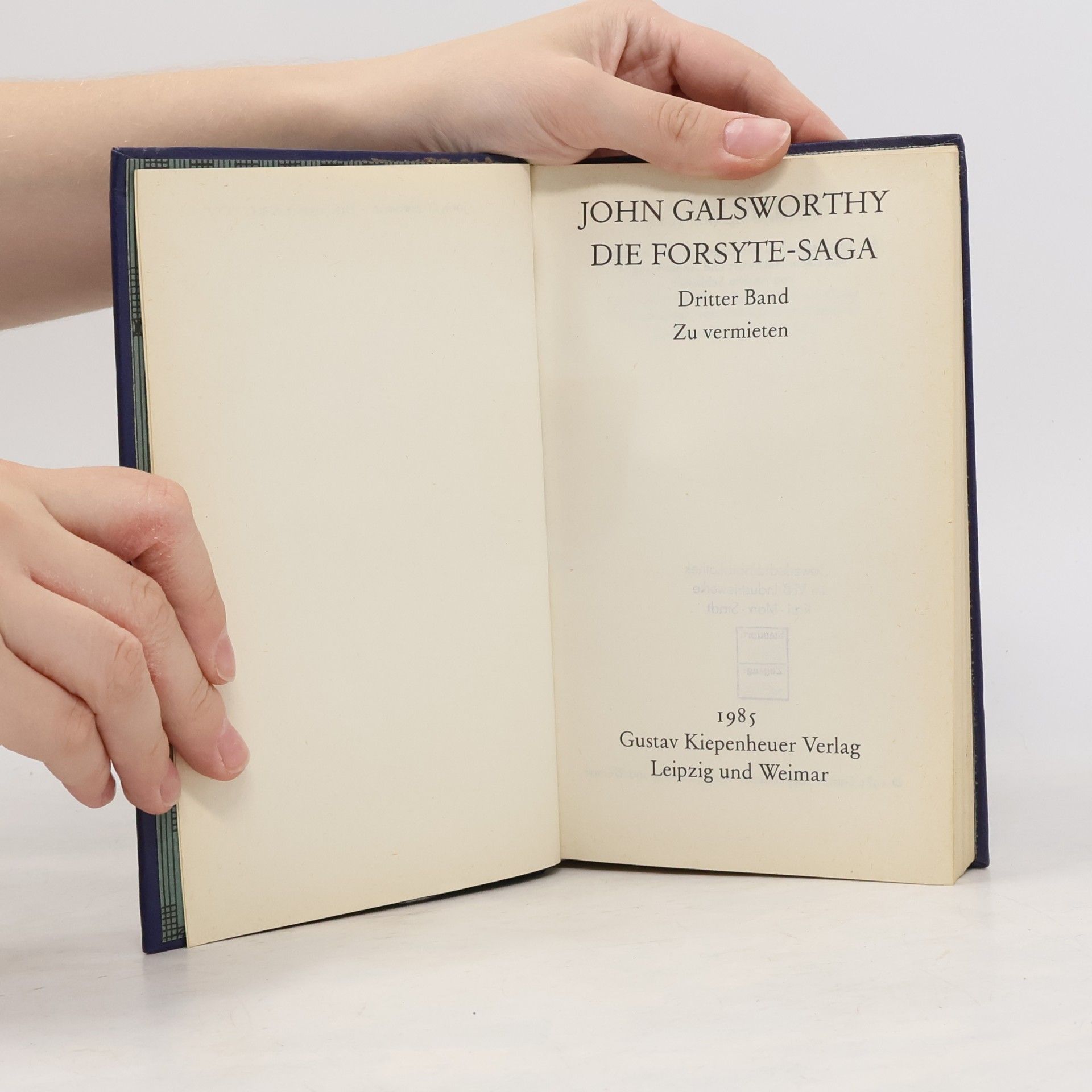 John Galsworthy Die Forsyte-Saga 3