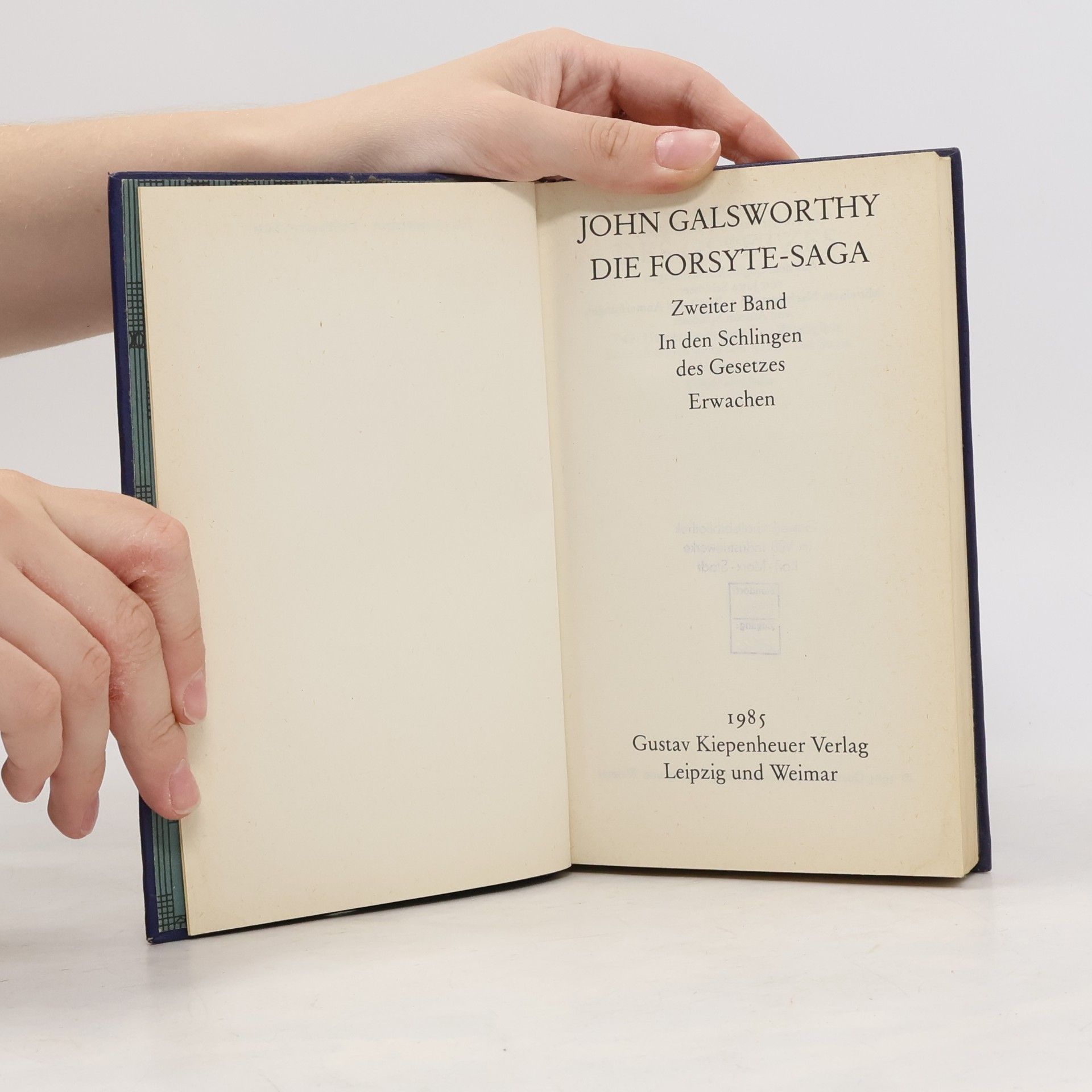 John Galsworthy Die Forsyte-Saga 2