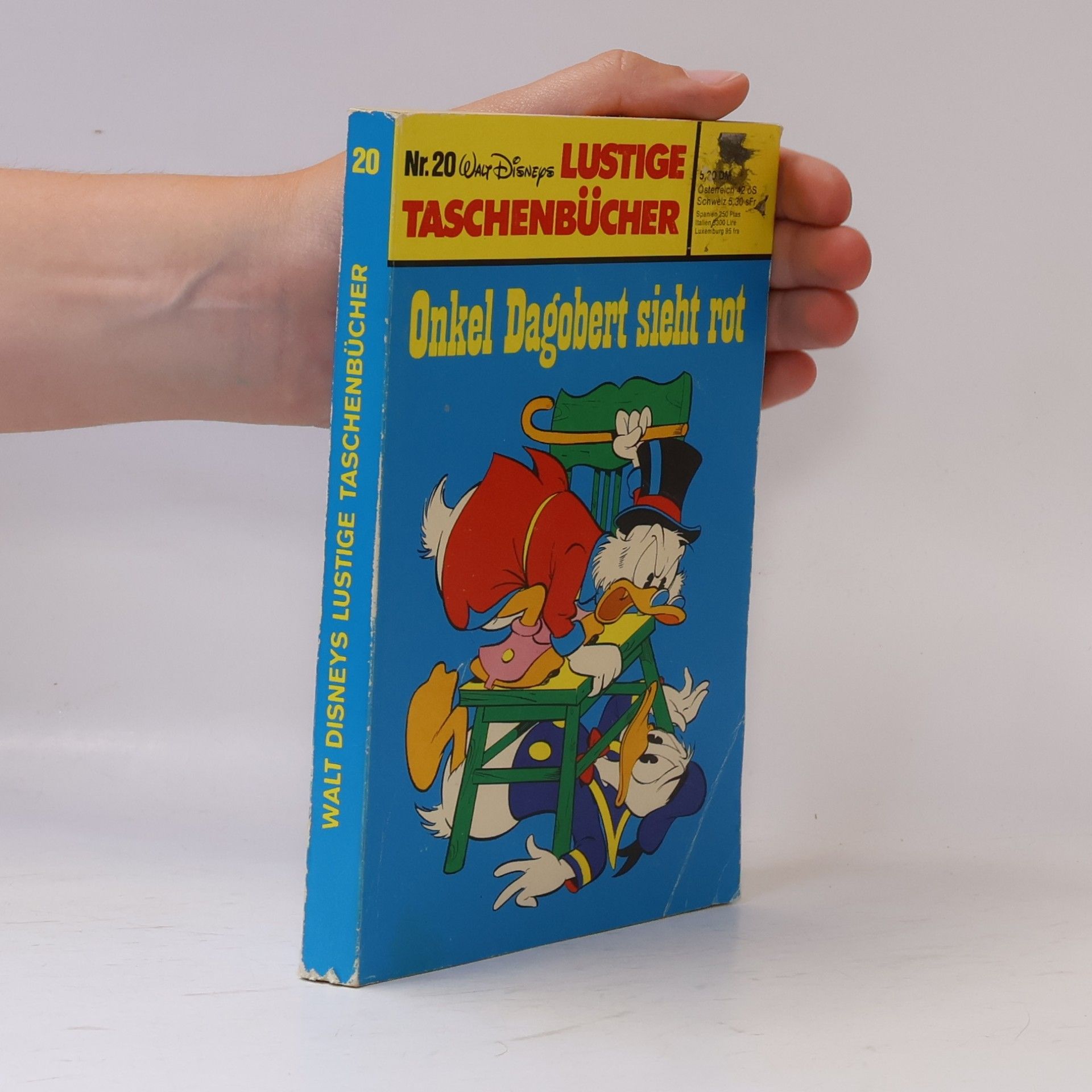 Kolektív autorov Lustige Taschenbücher 20 : Onkel Dagobert sieht rot